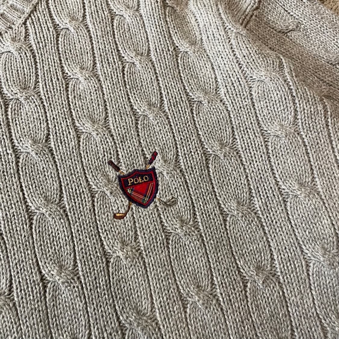 폴로 골프 케이블 니트 상품이미지2