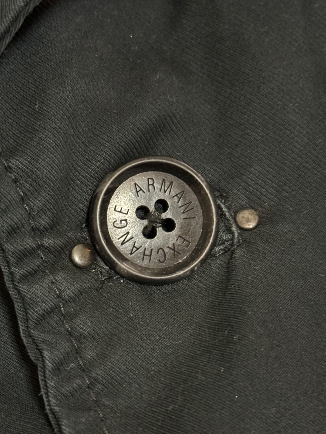 아르마니 익스체인지 빈티지 코튼 자켓 m 상품이미지7