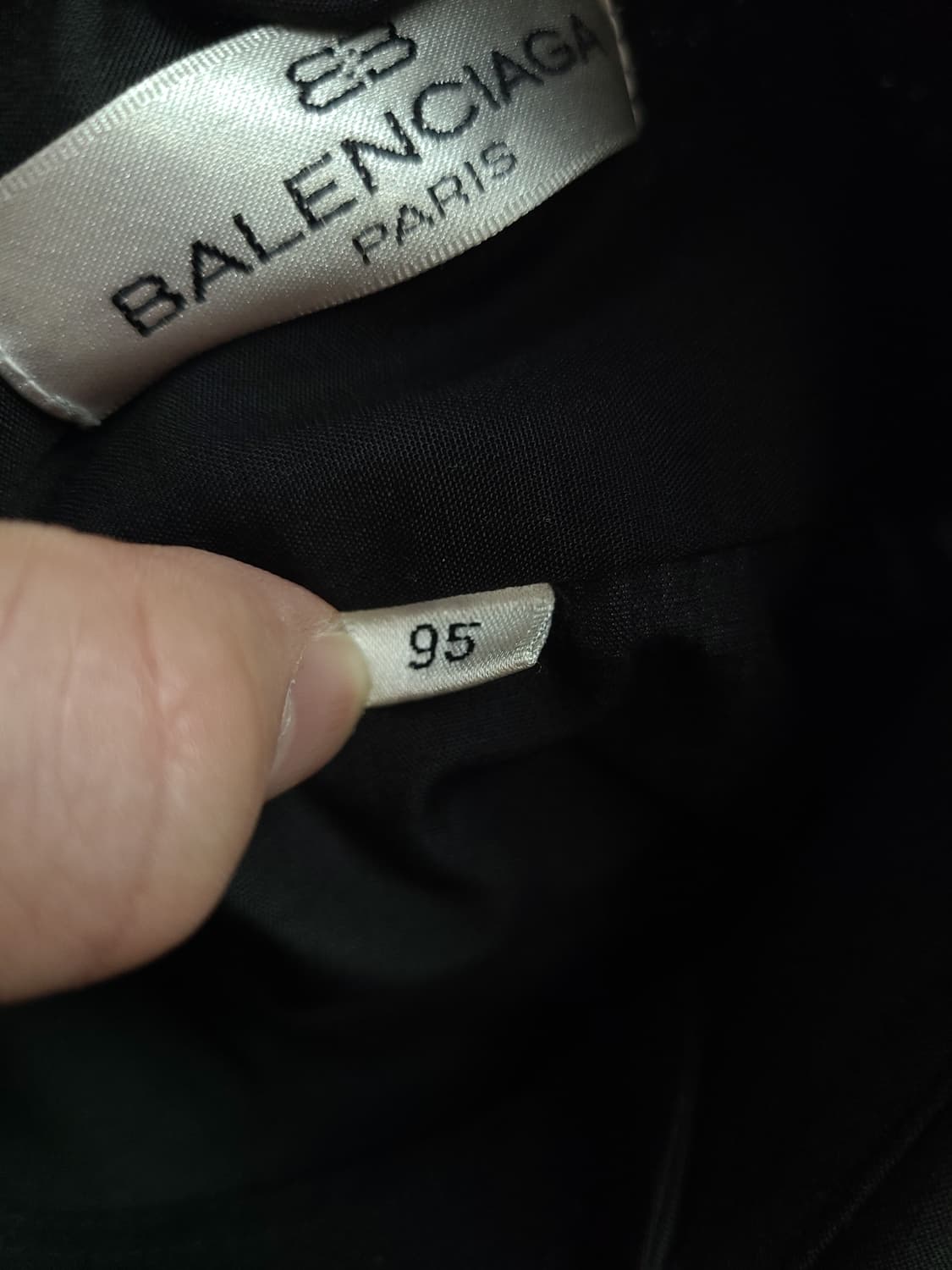 95)발렌시아가 블랙 셔츠 상품이미지4