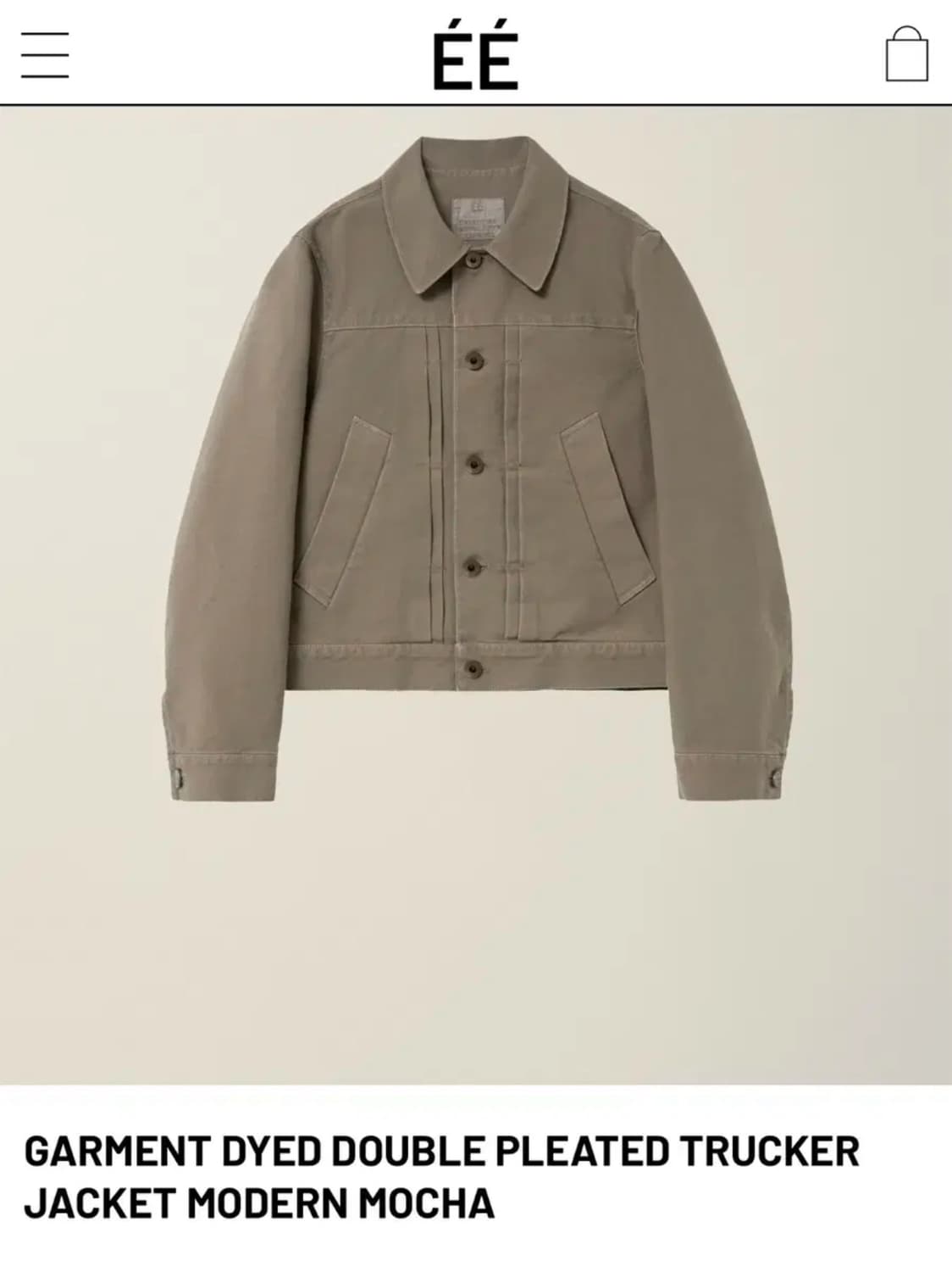 EE trucker jacket 상품이미지1
