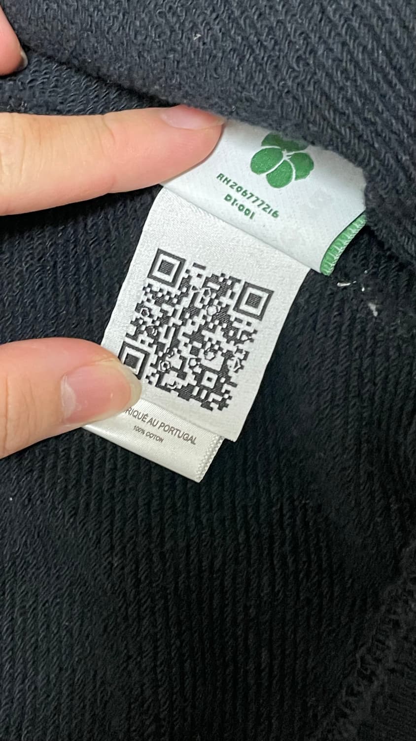 (한국xl정도)데님티어스 후드집업 블랙 xxl 상품이미지6