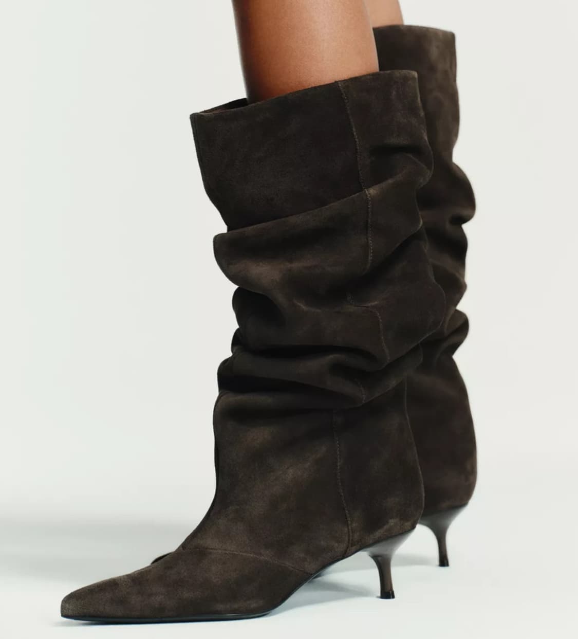 zara 자라 키튼 스웨이드 부츠 상품이미지2