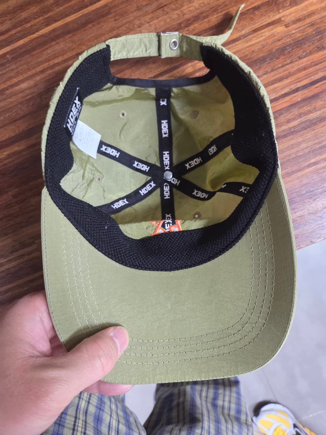 에이치덱스 나일론 메탈 모자 프리  상품이미지4