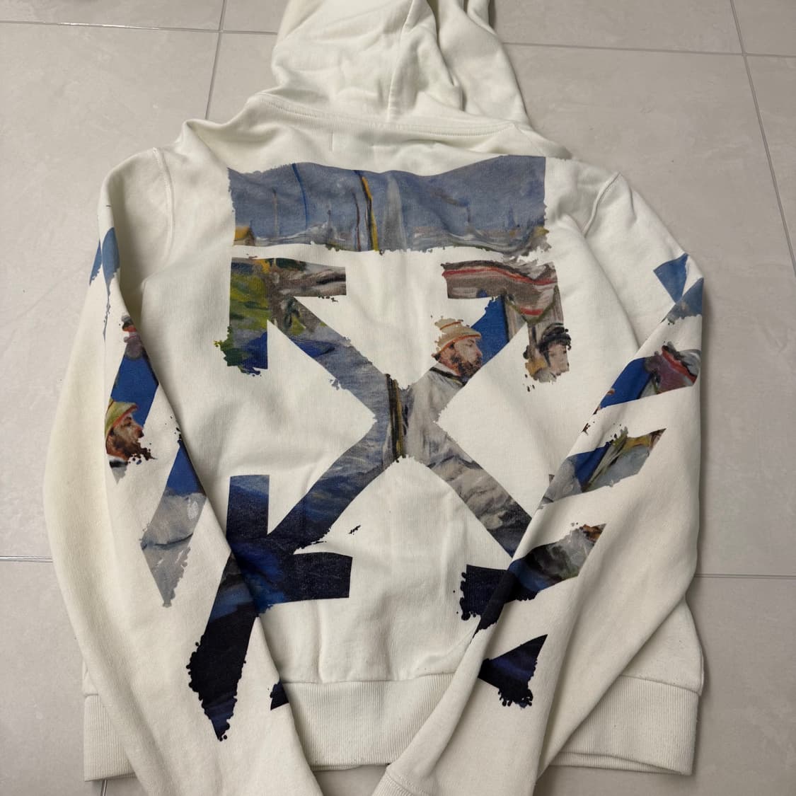 오프화이트 19ss 디아애그로우 후드집업 상품이미지6