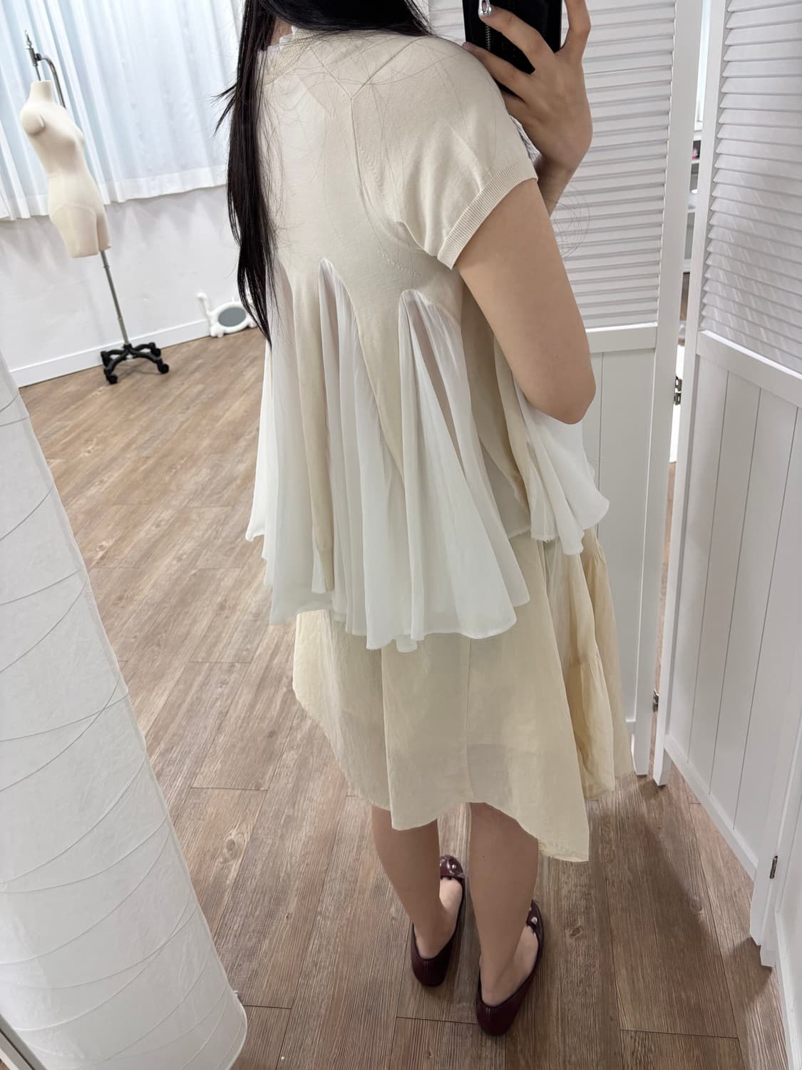 Sacai 사카이 럭 프릴 가디건 상품이미지4