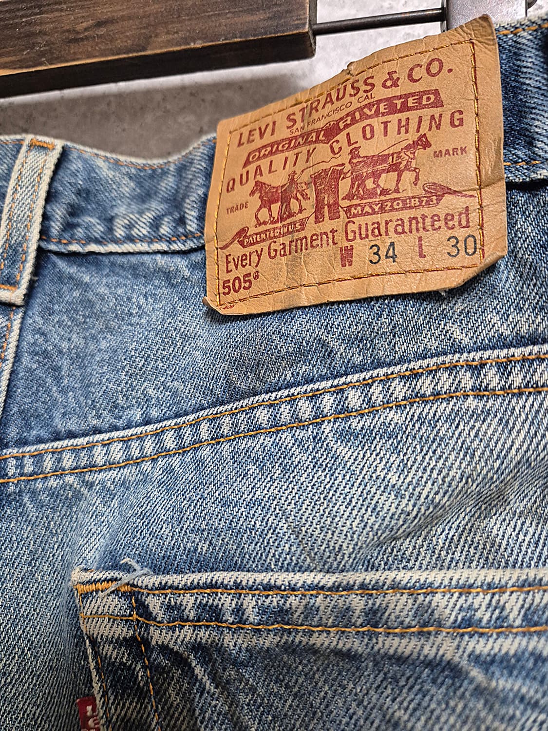 LEVIS 505 리바이스 더티 (35) 상품이미지6