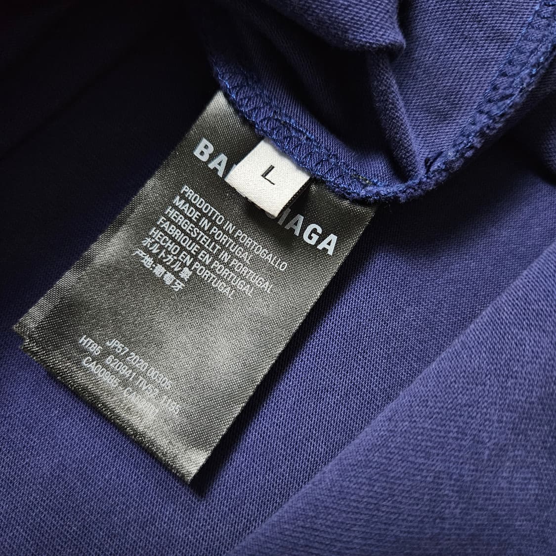 발렌시아가 웨이브 로고 반팔티 상품이미지5