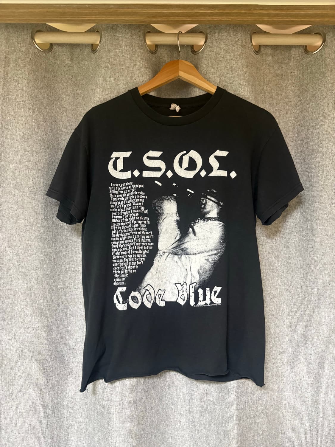 T.S.O.L code blue 00s 티셔츠 상품이미지1