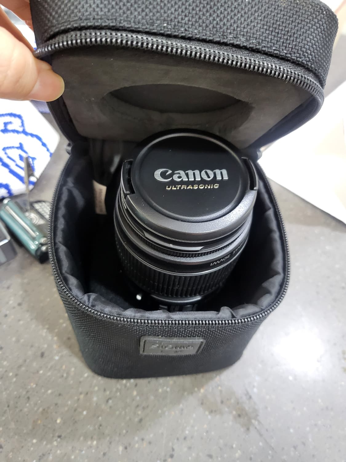 (정품) 캐논 줌 렌즈 EF-S 18-55mm IS STM +필터+케이스 상품이미지6