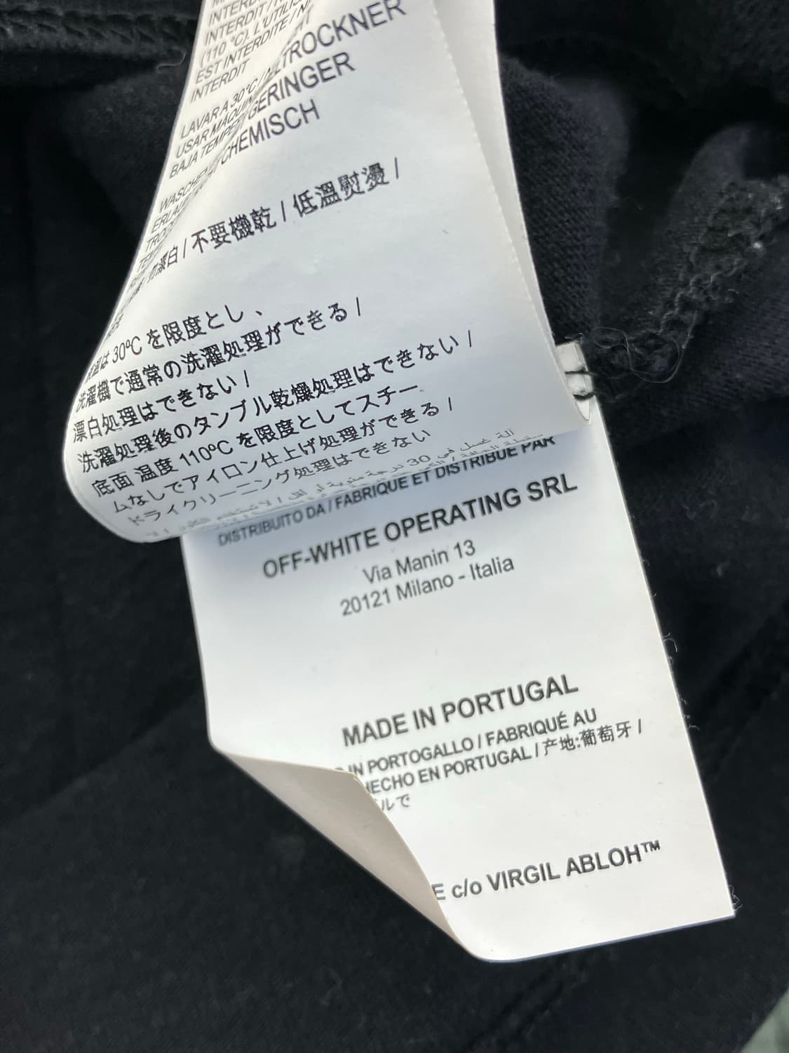 오프화이트 19ss 아이스맨 반팔 상품이미지5