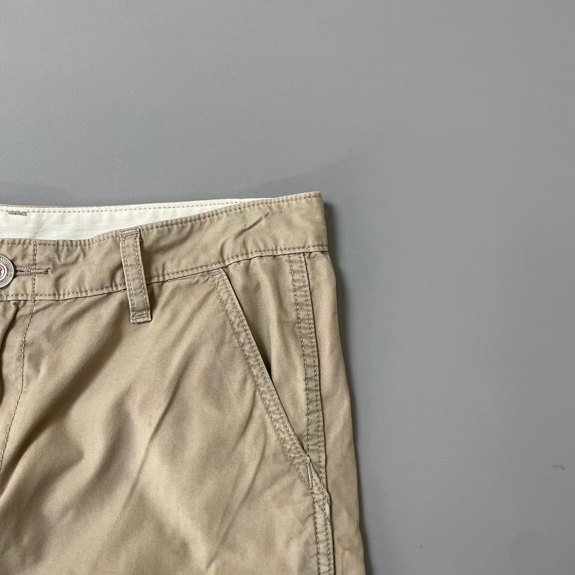 (30) 리바이스 329 베이지 카고 하프팬츠 상품이미지4