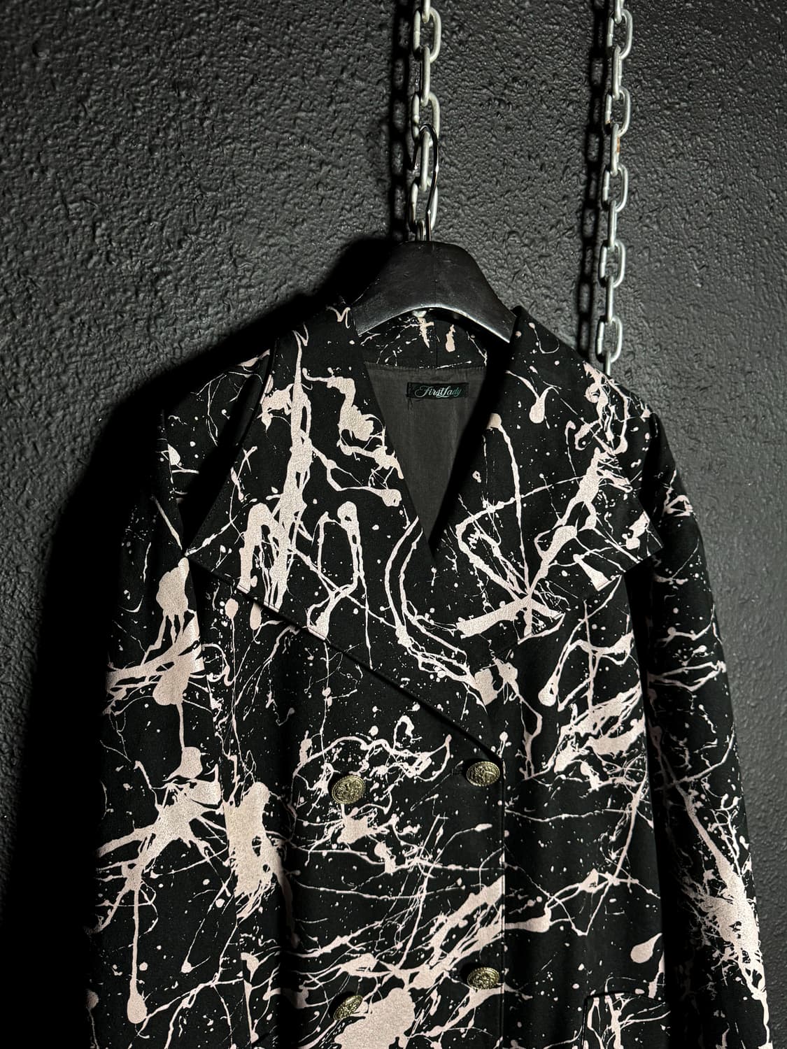 Paint Splatter Double Coat  상품이미지2