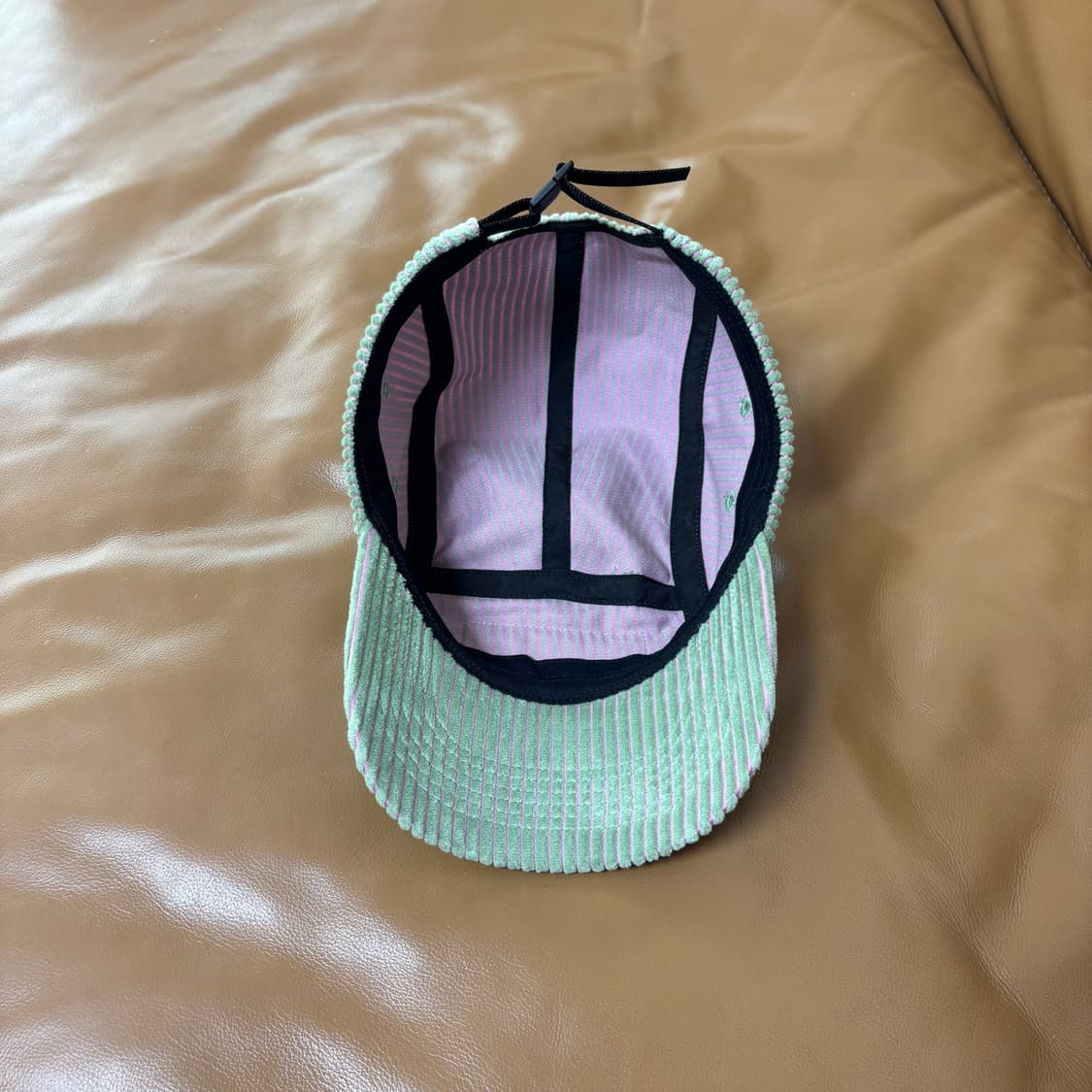 Supreme 슈프림 코듀로이 투톤 그린 캠프캡 모자 Corduroy 상품이미지6