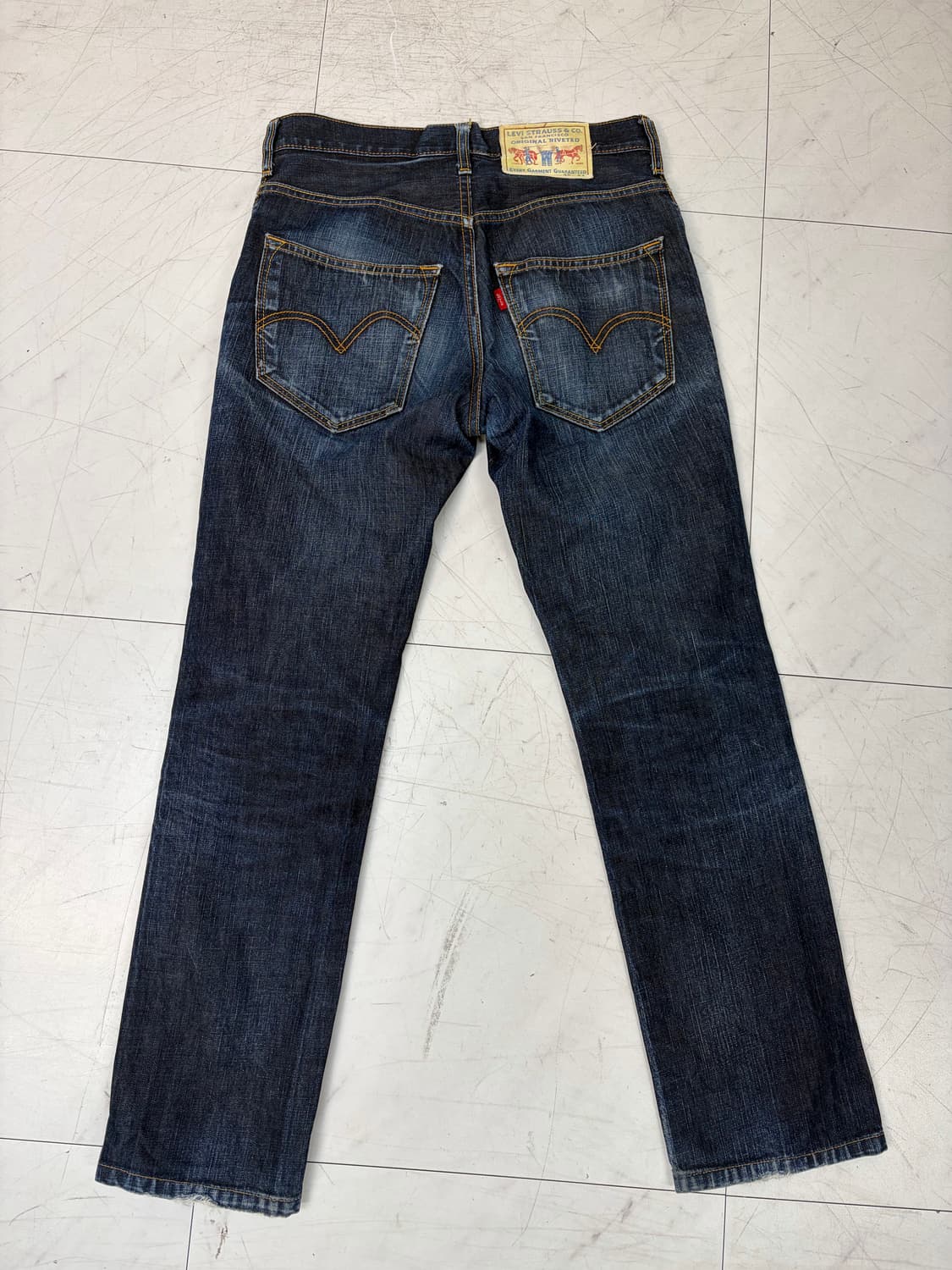 a287) 30 리바이스 505 스트레이트 상품이미지5