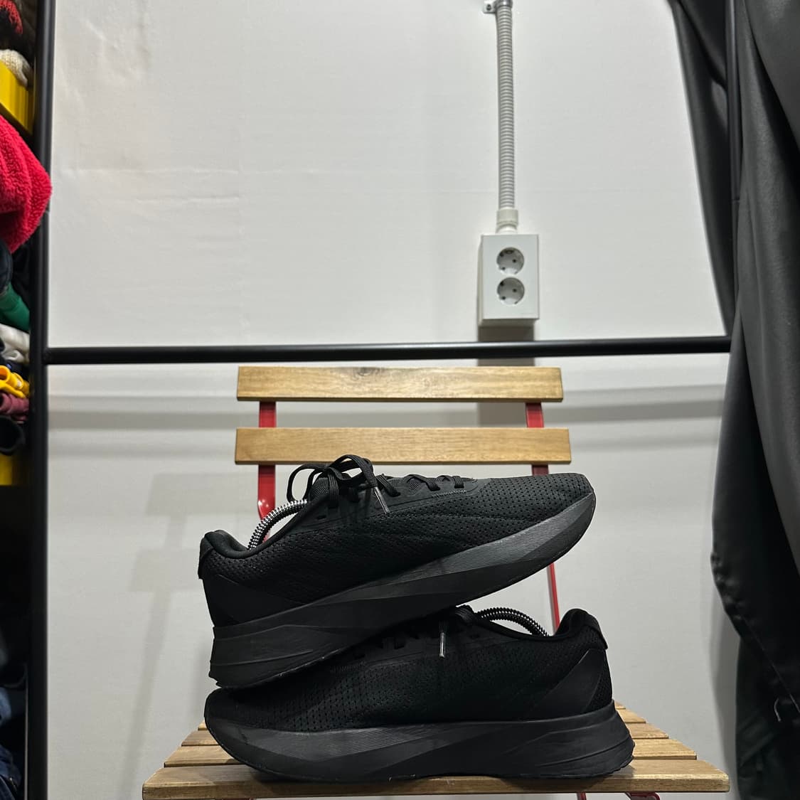 270) 아디다스 런닝화 남성 남자 운동화 듀라모 SL 올블랙 상품이미지7