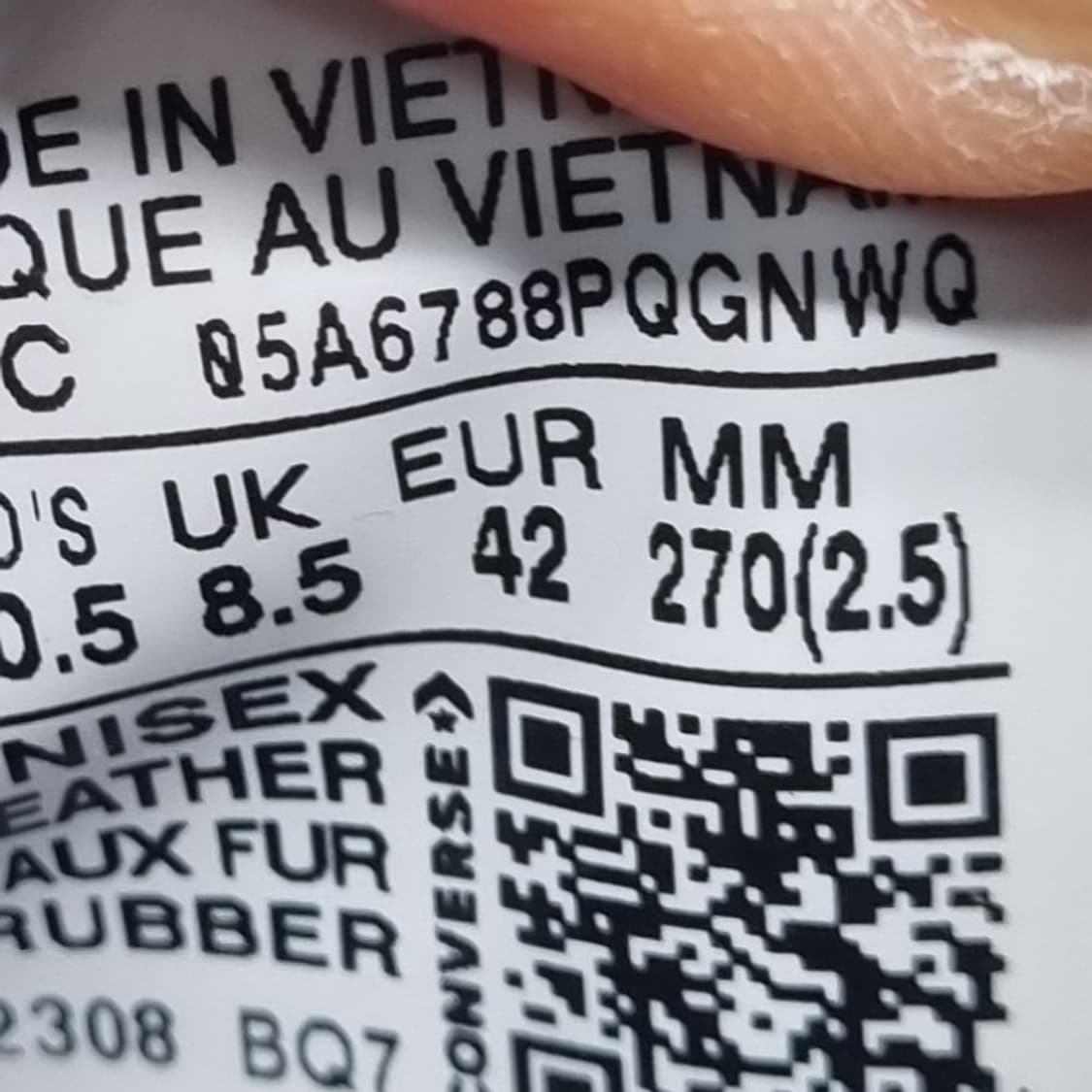 컨버스 척테일러 스웨이드 털하이탑270 상품이미지6