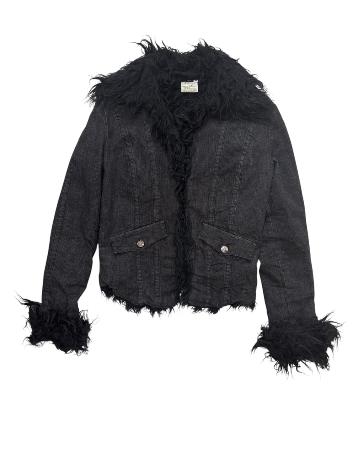 페레 진 퍼 데님 자켓 Women’s  M 상품이미지10