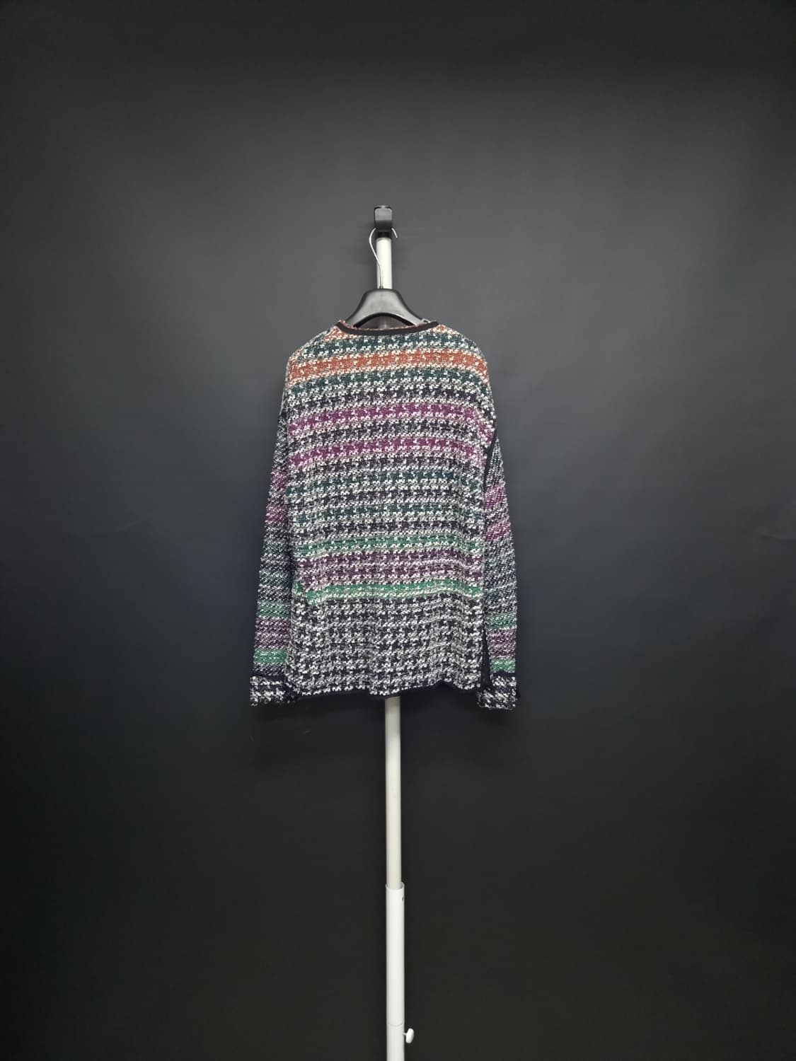 시스템 춘추 얇은트위드 가디건 F 44-77 상품이미지2