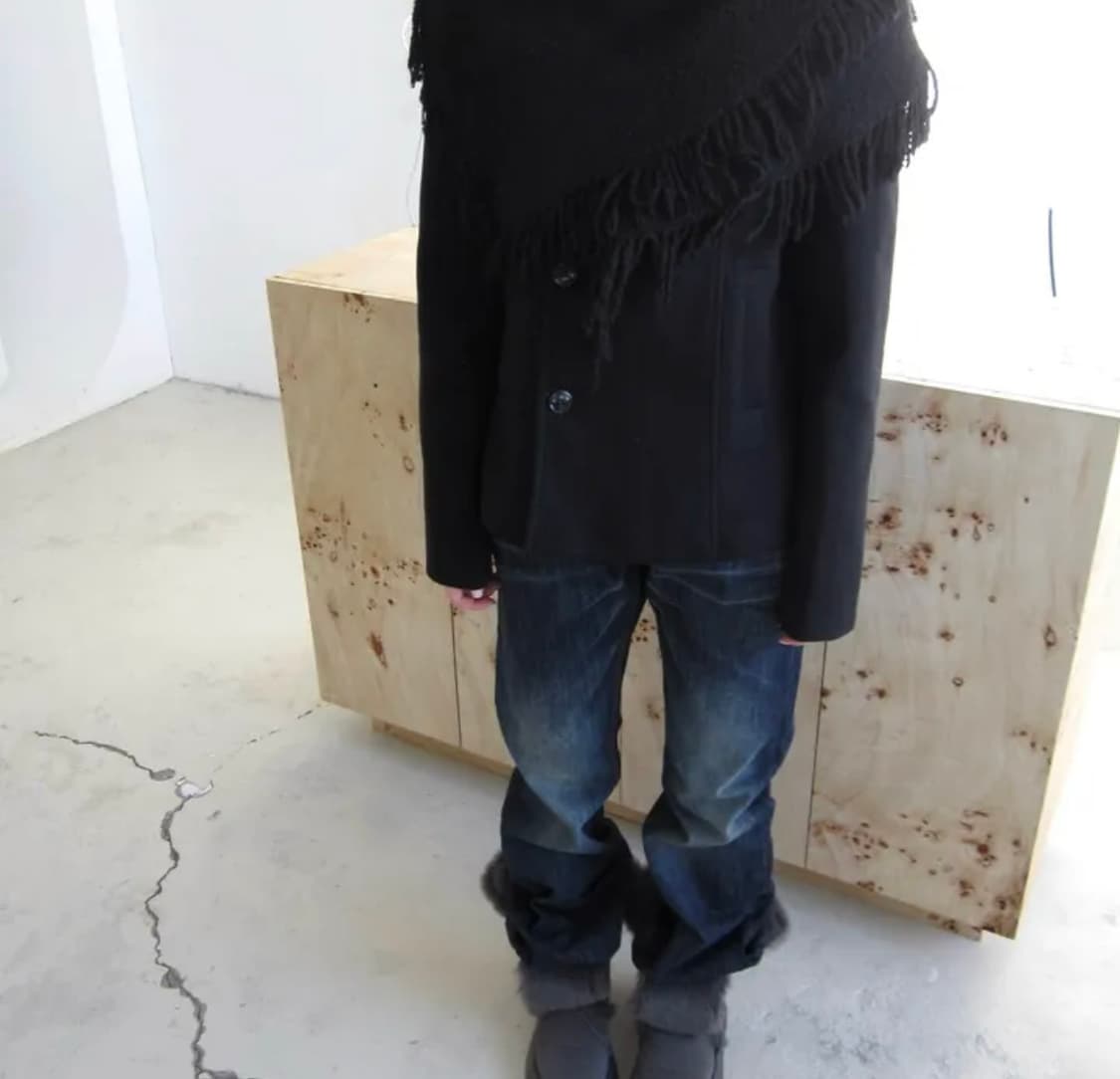 하이넥 버튼 자켓 상품이미지2