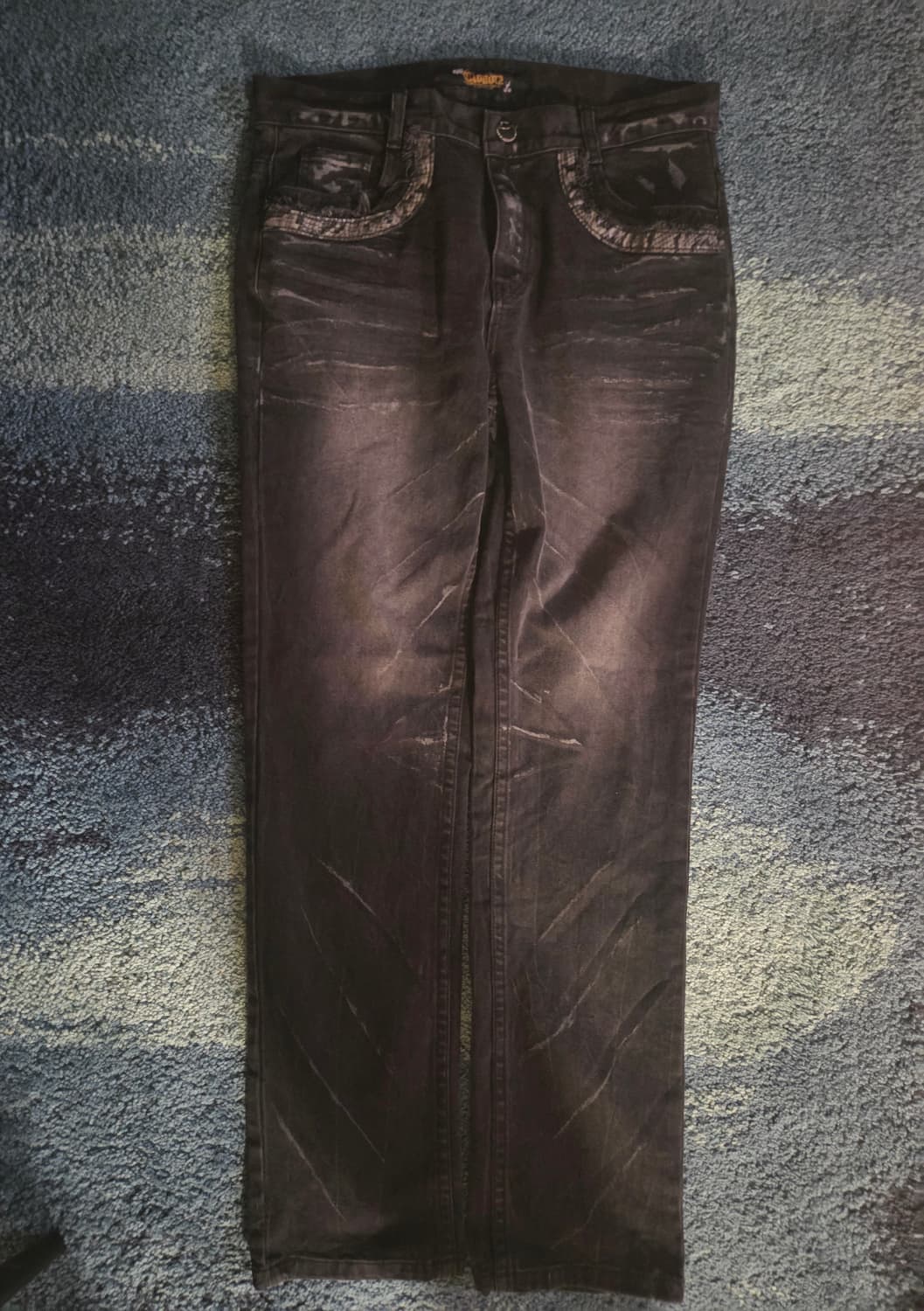 클라우드72 Cloud 72 흑데님팬츠  34사이즈 락시크 상품이미지2