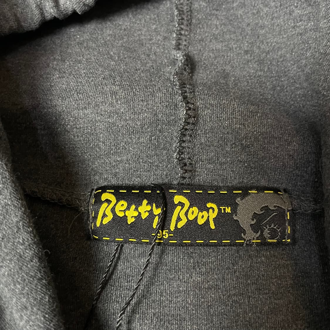 베티붑 그레이 빅프린팅 후드티 95 상품이미지3