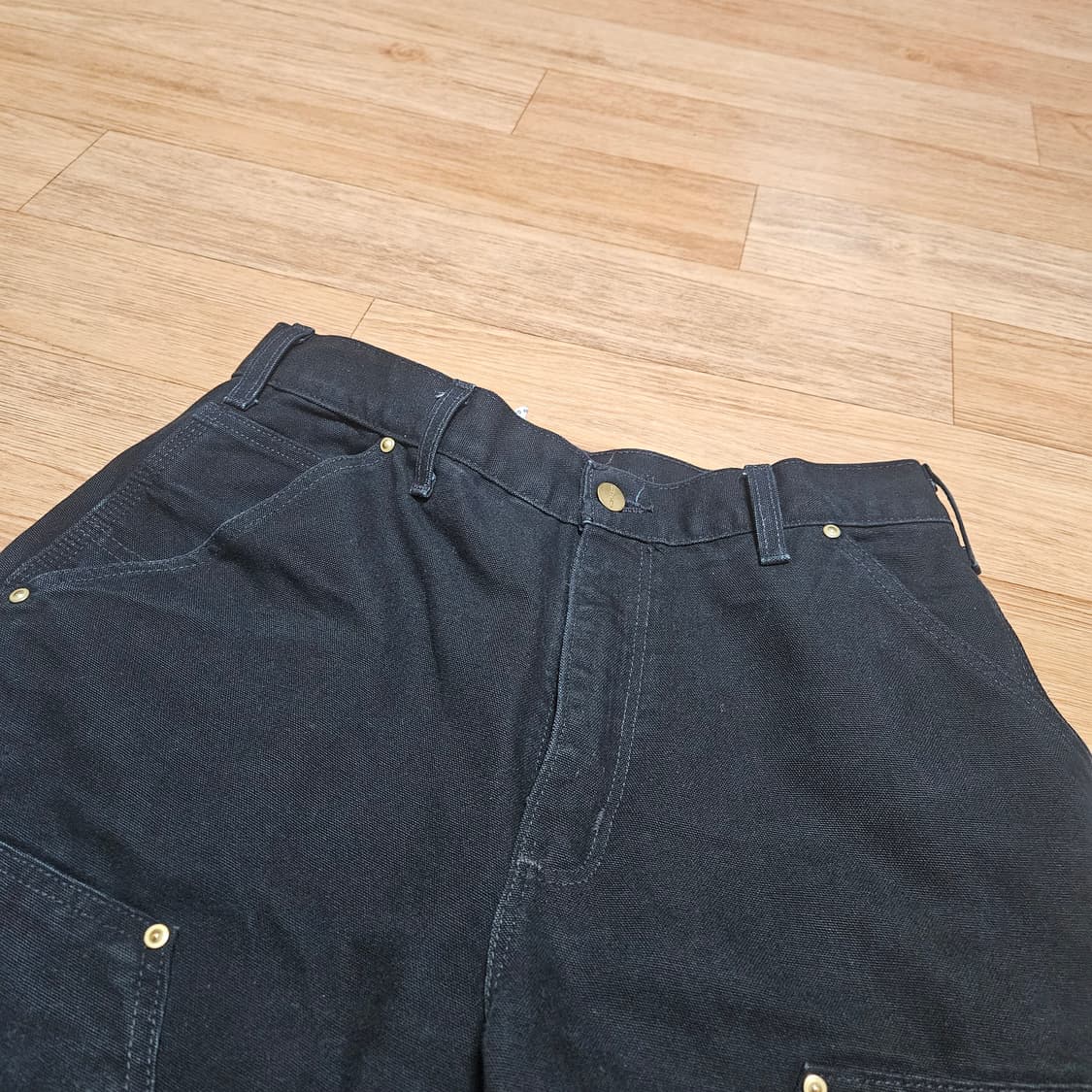 칼하트 B01 루즈 핏 덕 더블니 팬츠 32x30 상품이미지2