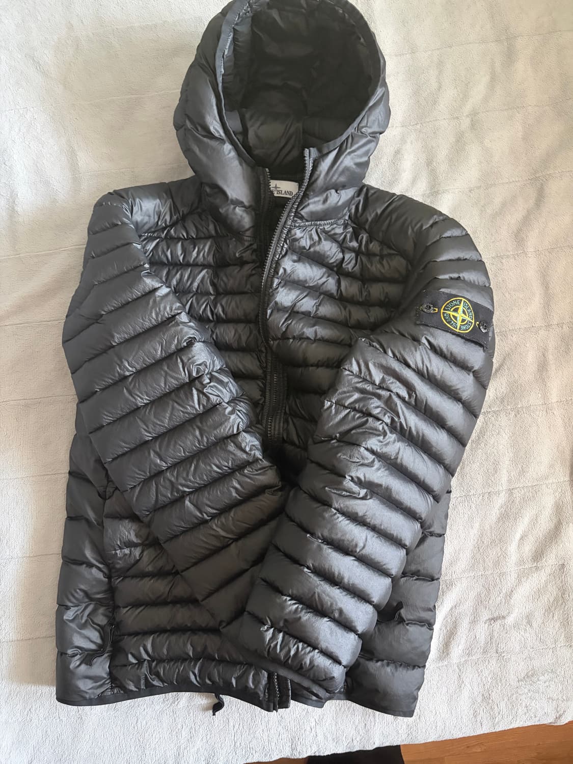 스톤아일랜드 룸우븐 경량 패딩 블랙 M 상품이미지1