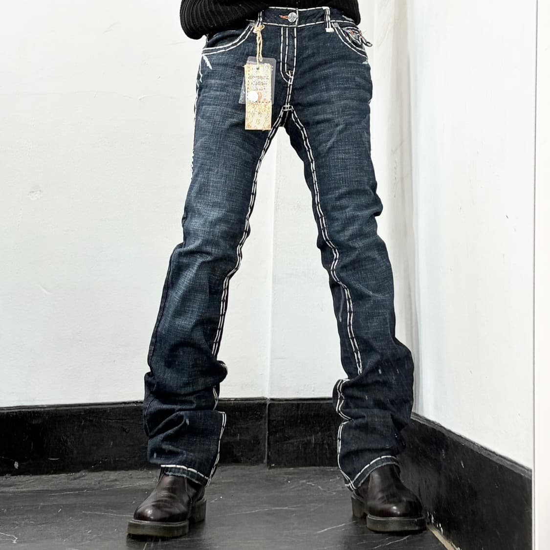 (새상품) 라구나 비치 데님 팬츠 상품이미지3