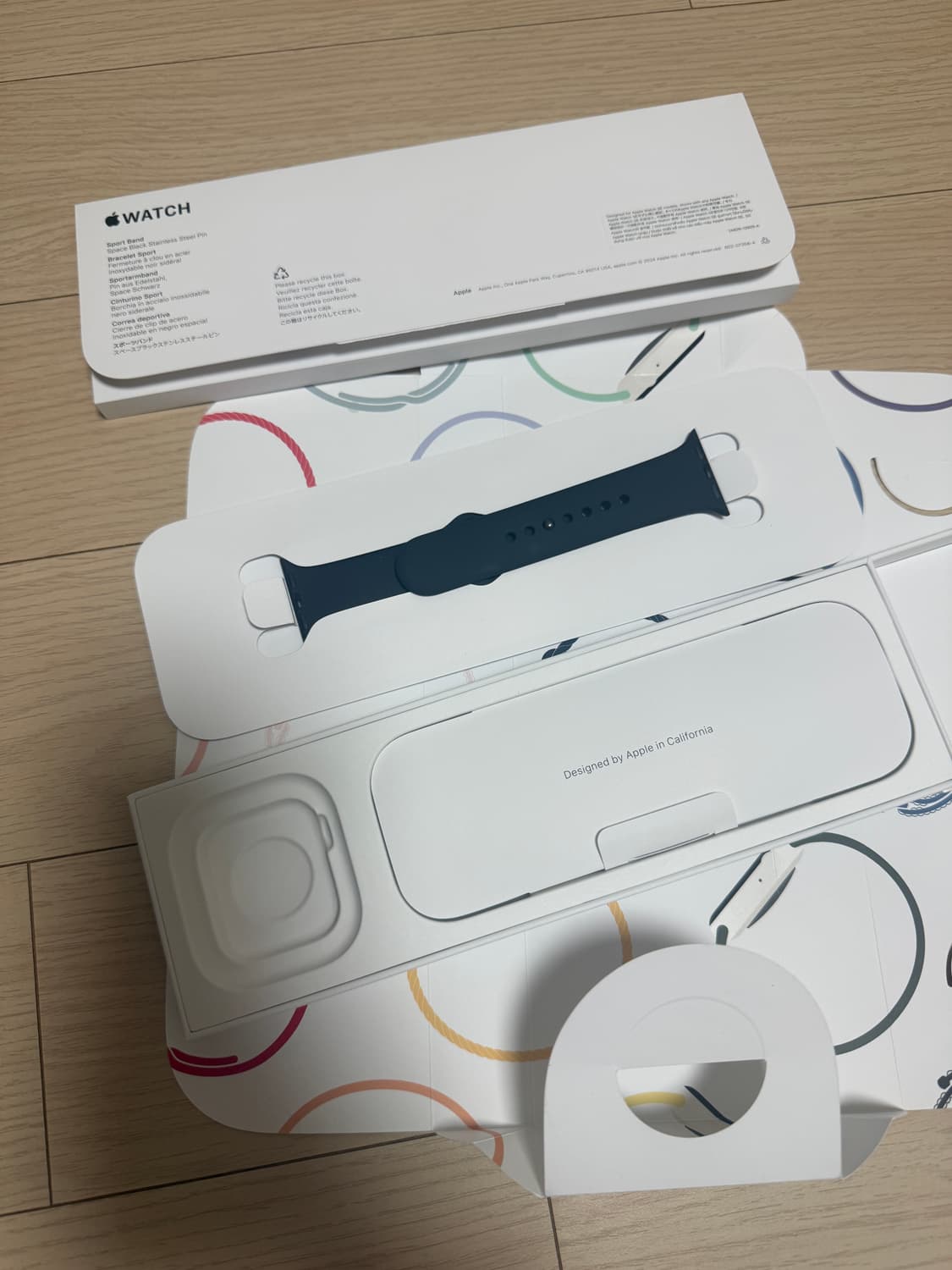 애플워치 SE 2세대 GPS 40mm 미드나잇 블루 상품이미지4