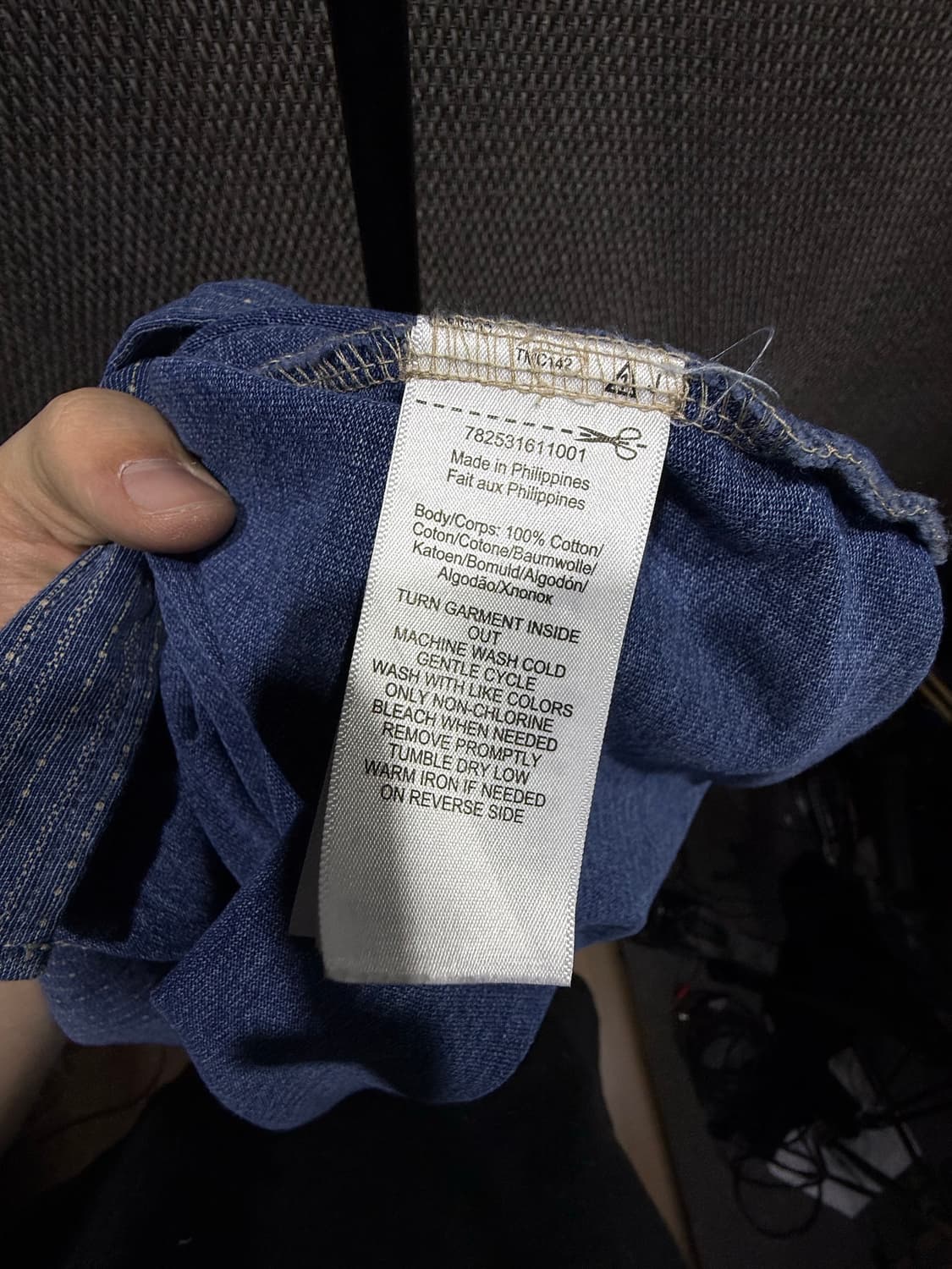 더블알엘 웨스턴셔츠 L 상품이미지4