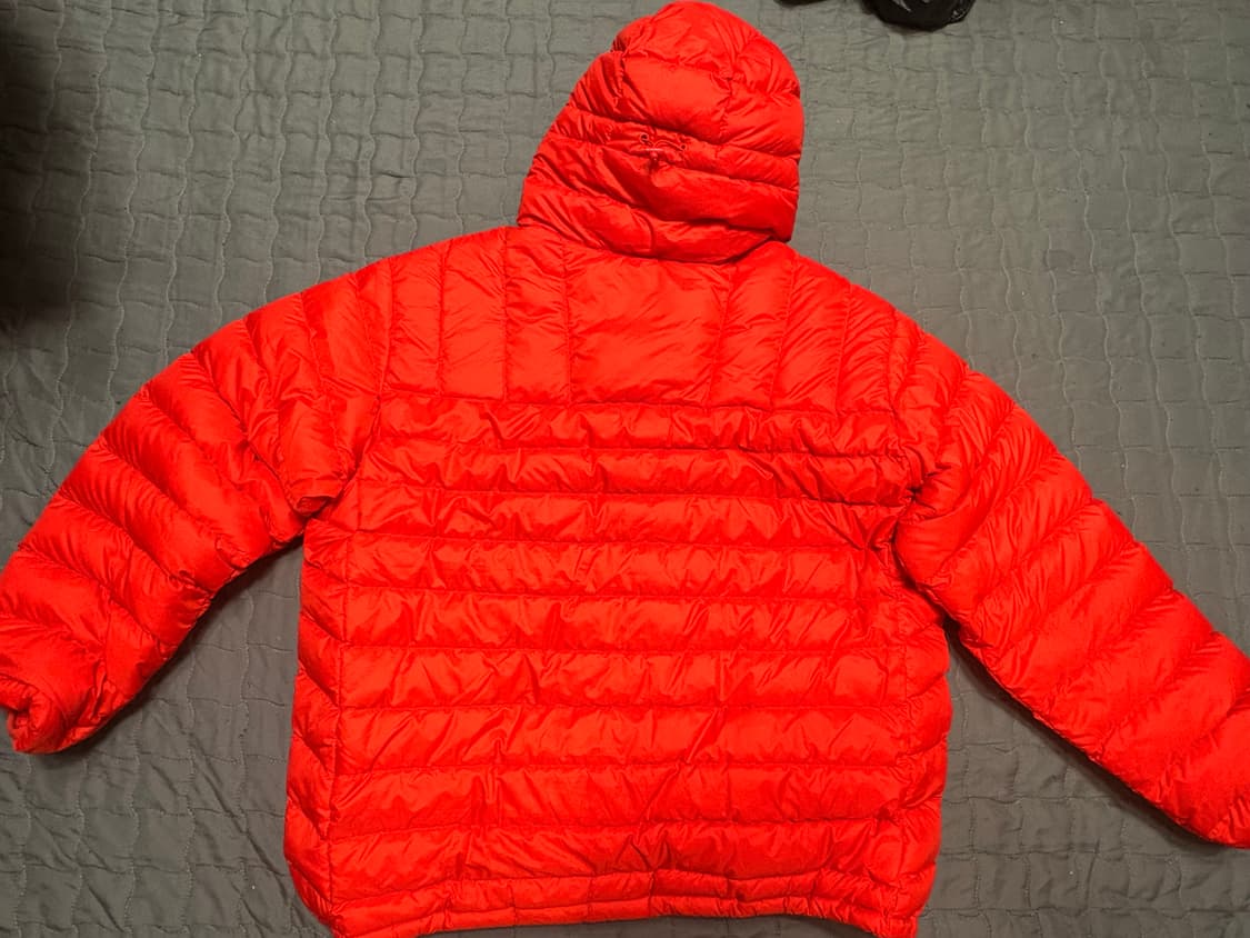 슈프림 마이크로 다운 하프 집 후드 풀오버 레드 L 상품이미지2