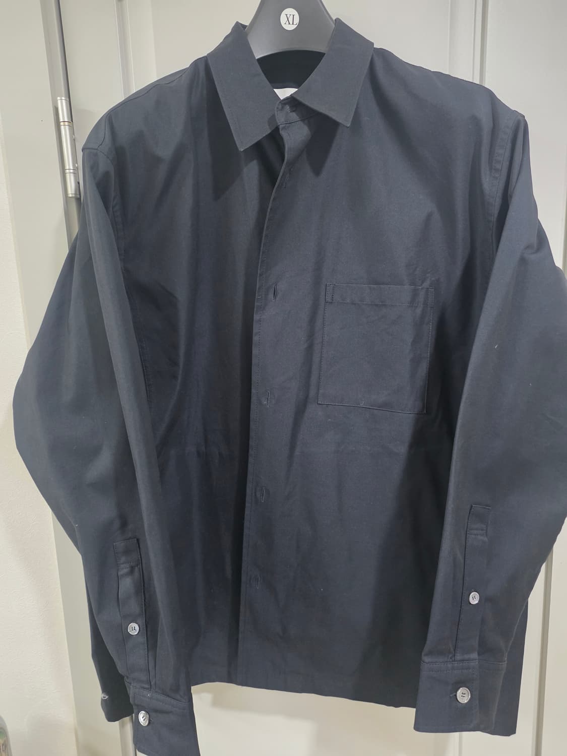 인뎁스리포트 블랙 셔츠 자켓 2 상품이미지1