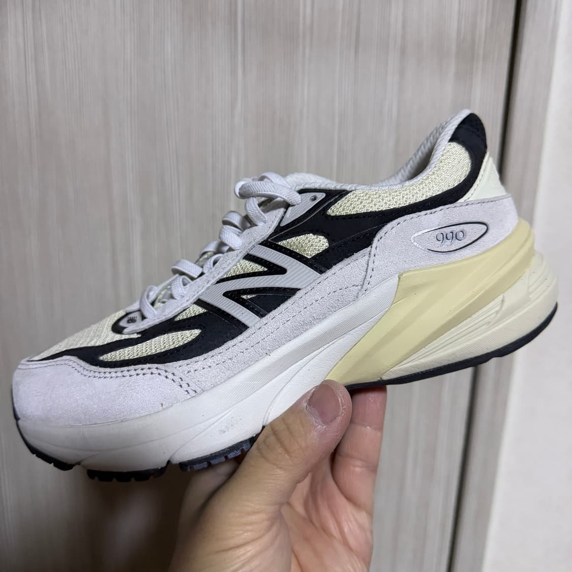 뉴발란스 키즈 퓨어셀 990 V6 화이트 GC990TG6 (220) 상품이미지7