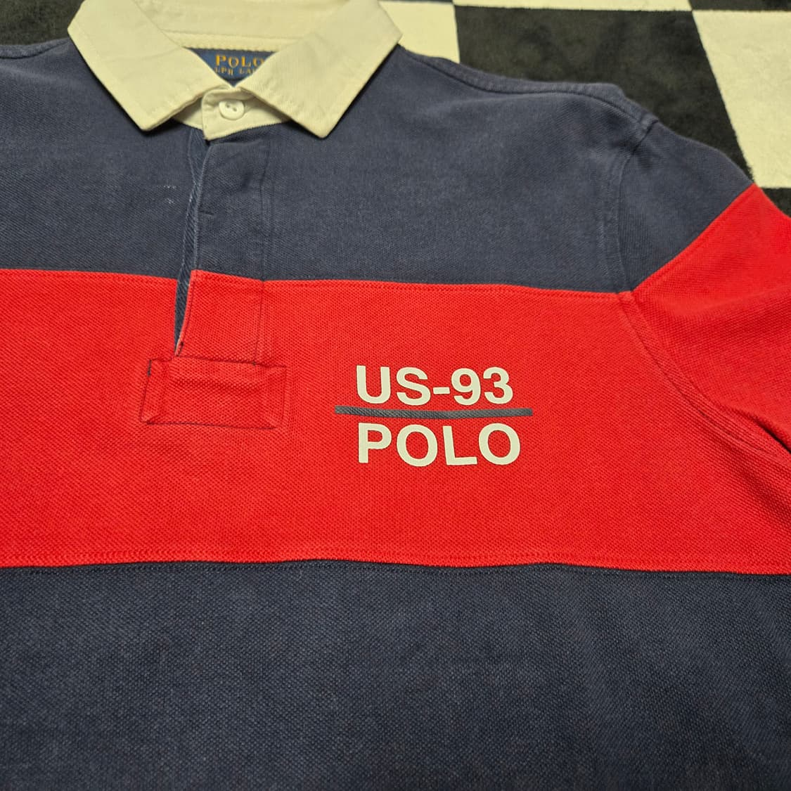 M 폴로랄프로렌 RL-93 반팔 럭비티셔츠  상품이미지2