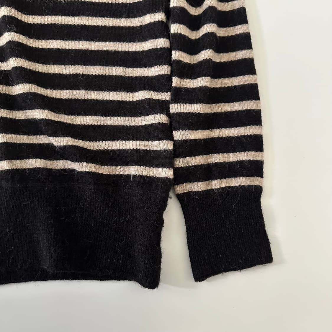 마가렛호웰 MHL 스트라이프 알파카 실크 혼방 니트 상품이미지3