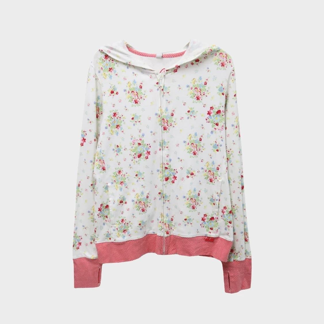 그린게이트  플라워 후드 집업 61345 상품이미지1