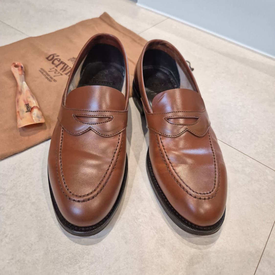 [버윅] 브라운 로퍼 8사이즈(265)  상품이미지1