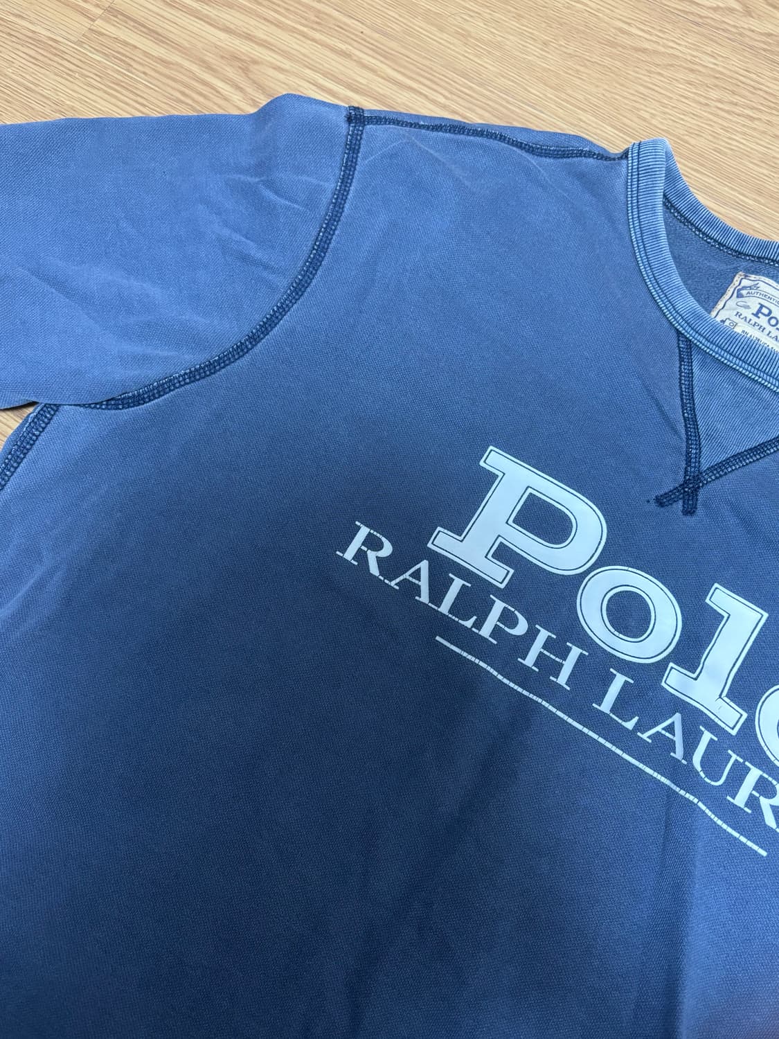 폴로 랄프로렌 빈티지 스티치 맨투맨 스웻셔츠 M 상품이미지5