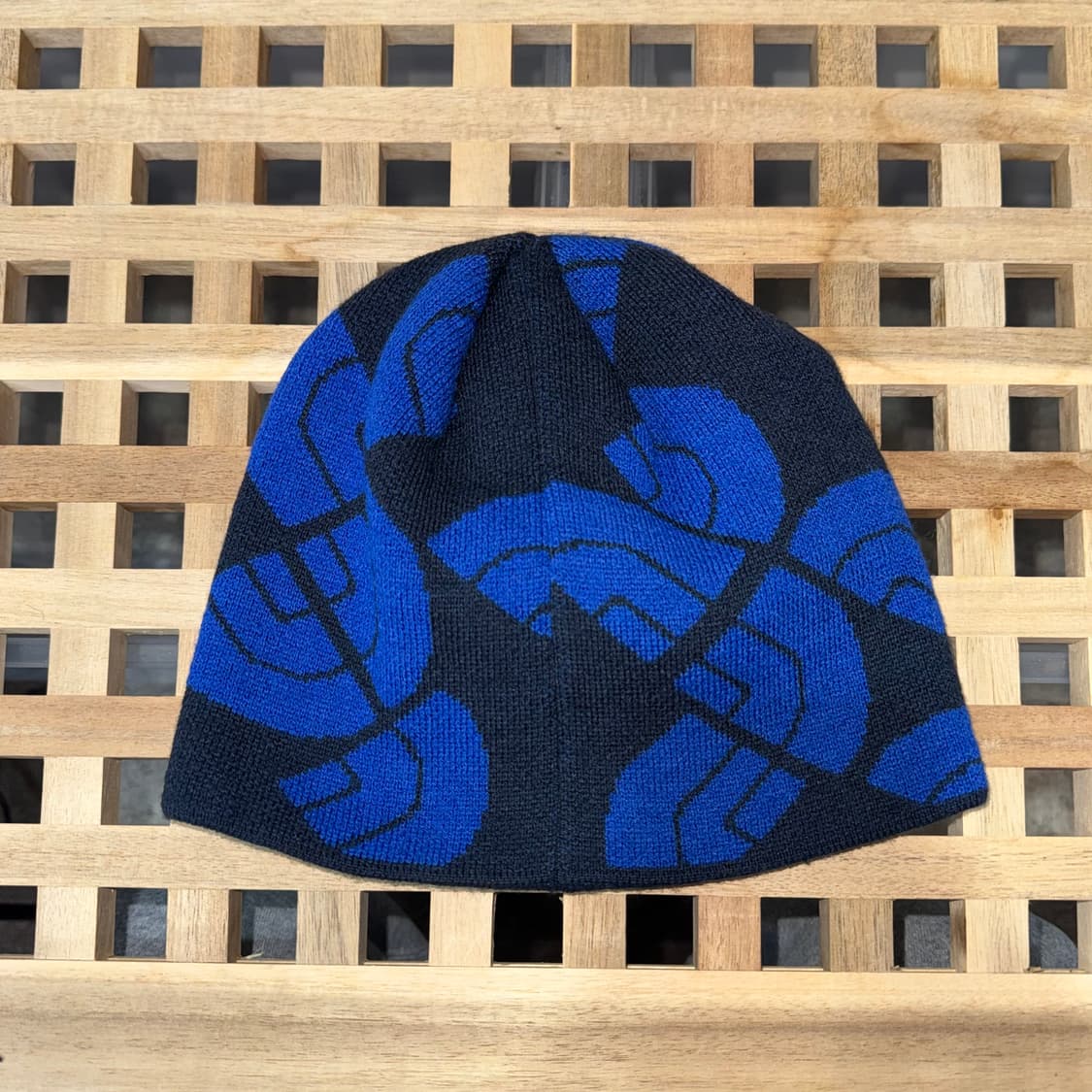 노스페이스 패턴 스컬캡 비니 상품이미지2