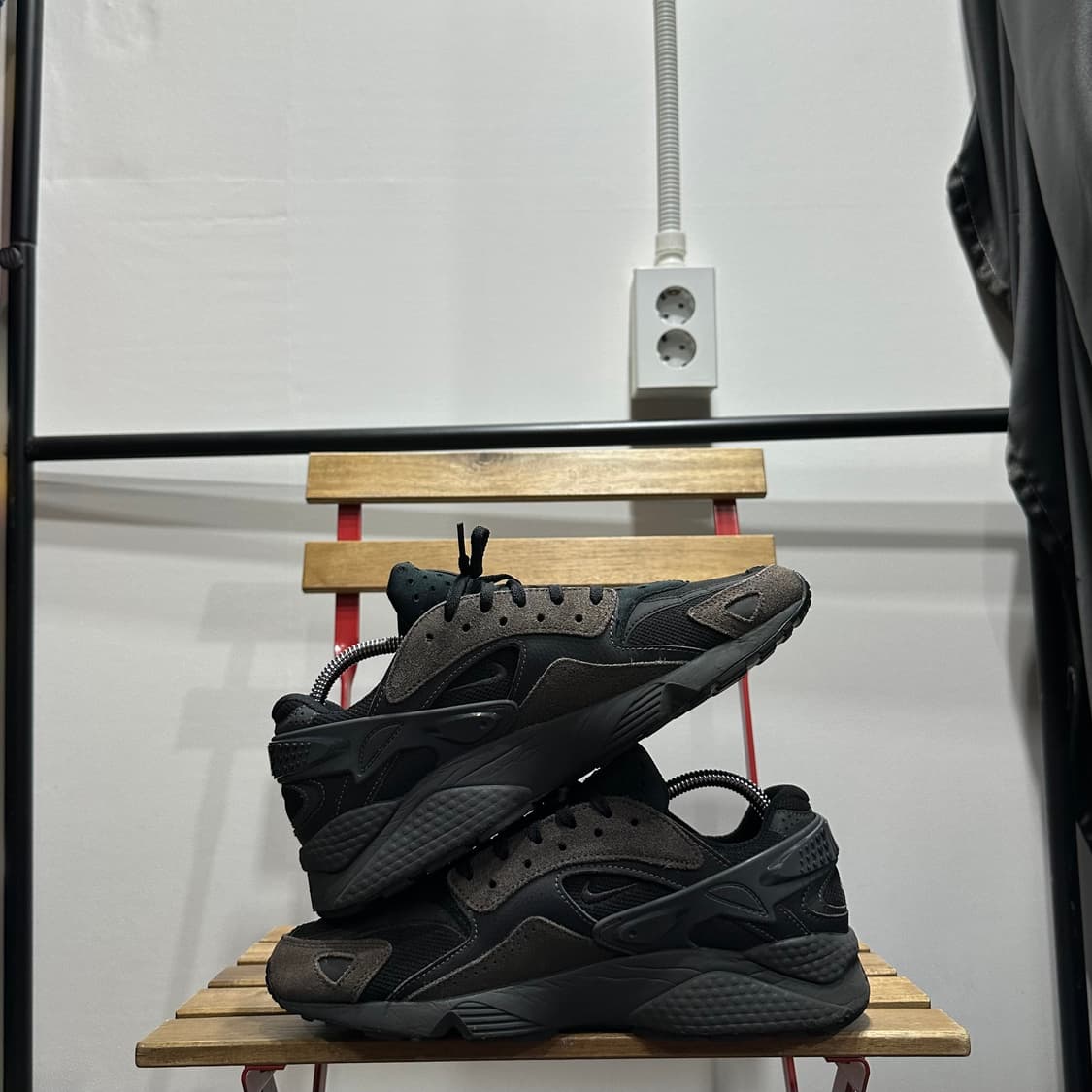 265) 나이키 운동화 남성 남자 신발 허라취 블랙 상품이미지7
