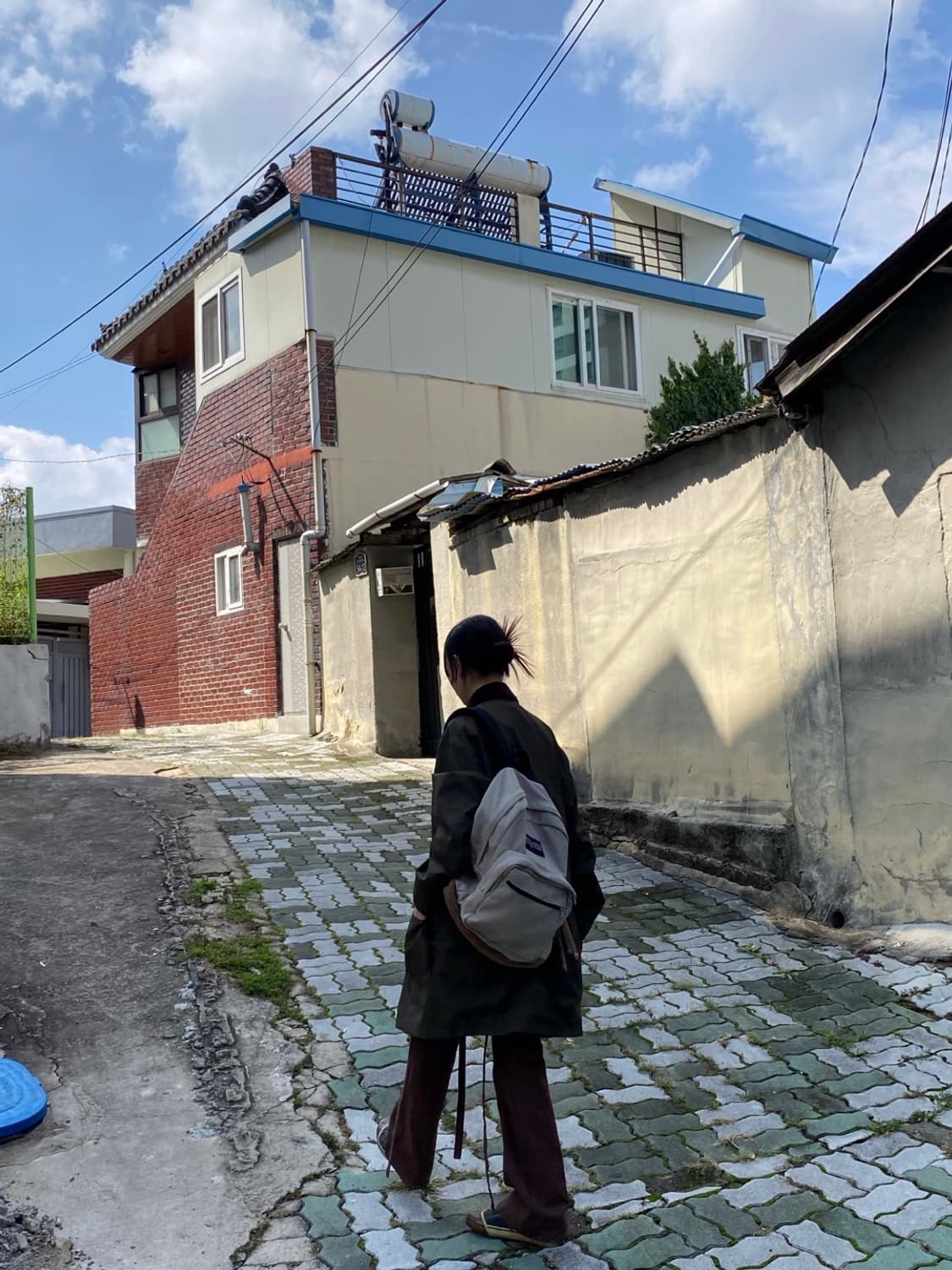 [39*54] Jansport 잔스포츠 스웨이드 바텀 백팩 상품이미지9
