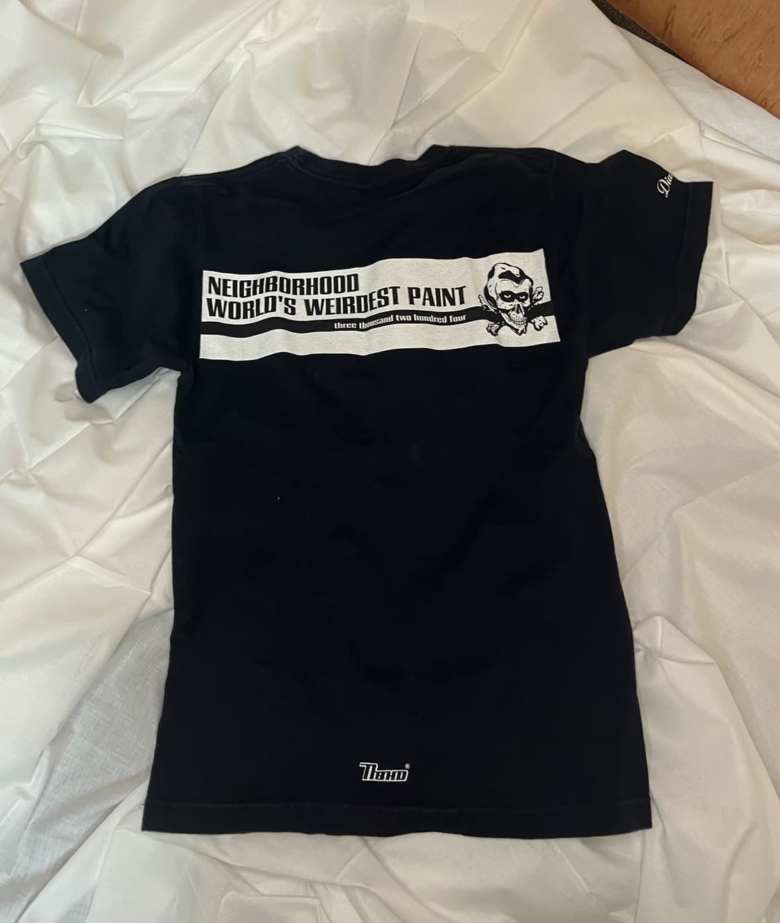 네이버후드 스컬 그래픽 티셔츠 상품이미지1