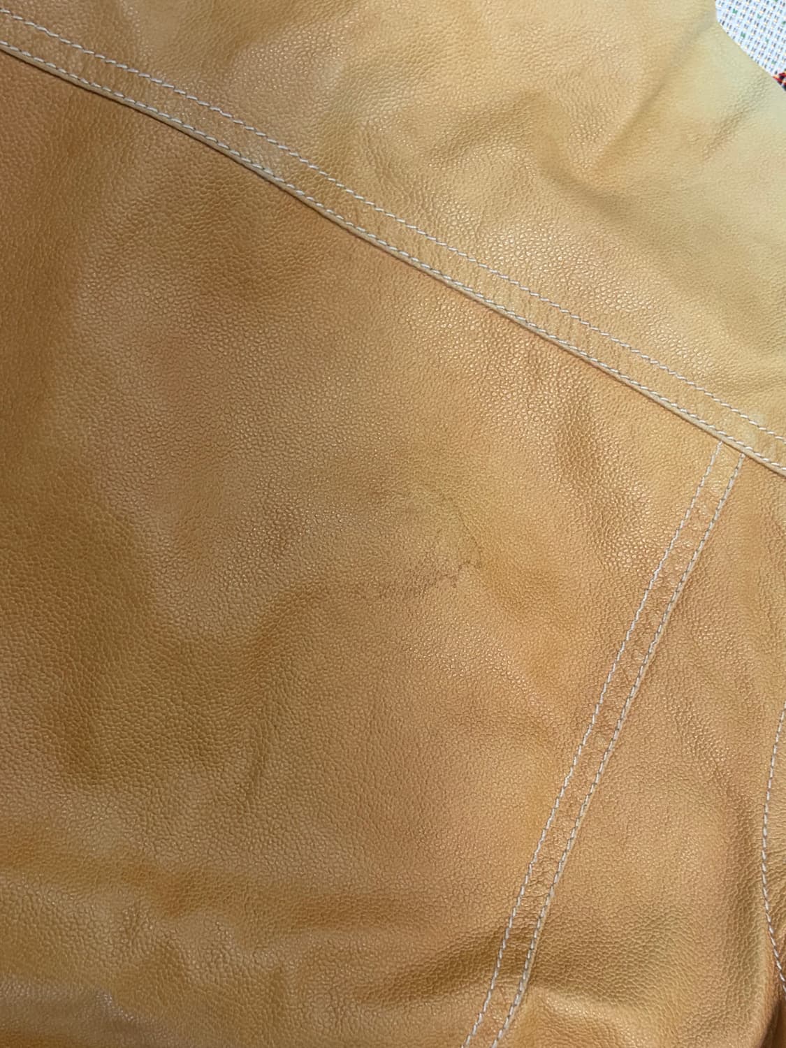 투모로우랜드 이태리 별주 레더 트러커 자켓 상품이미지7