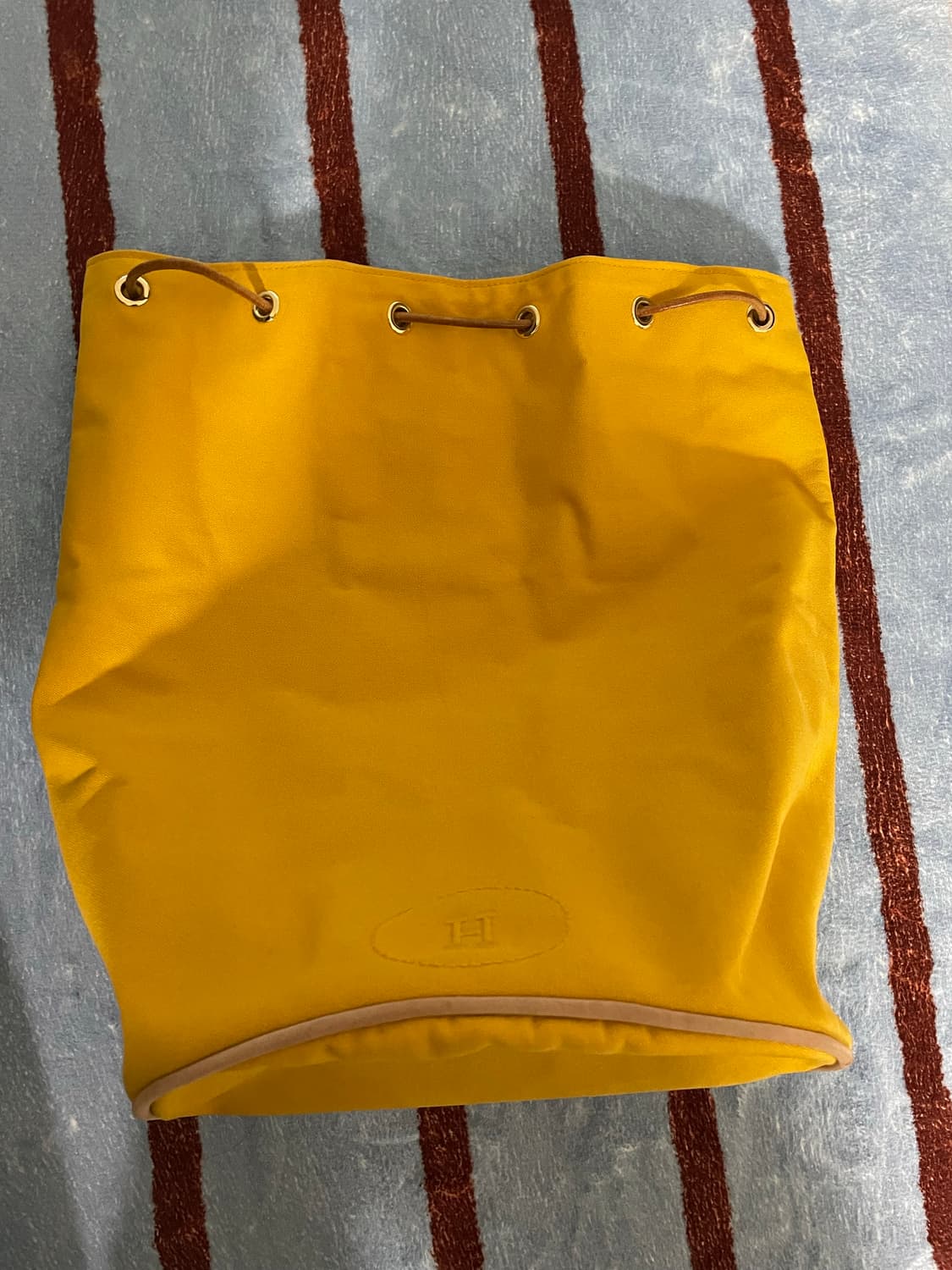 빈티지 에르메스 폴로숑 백팩 상품이미지3