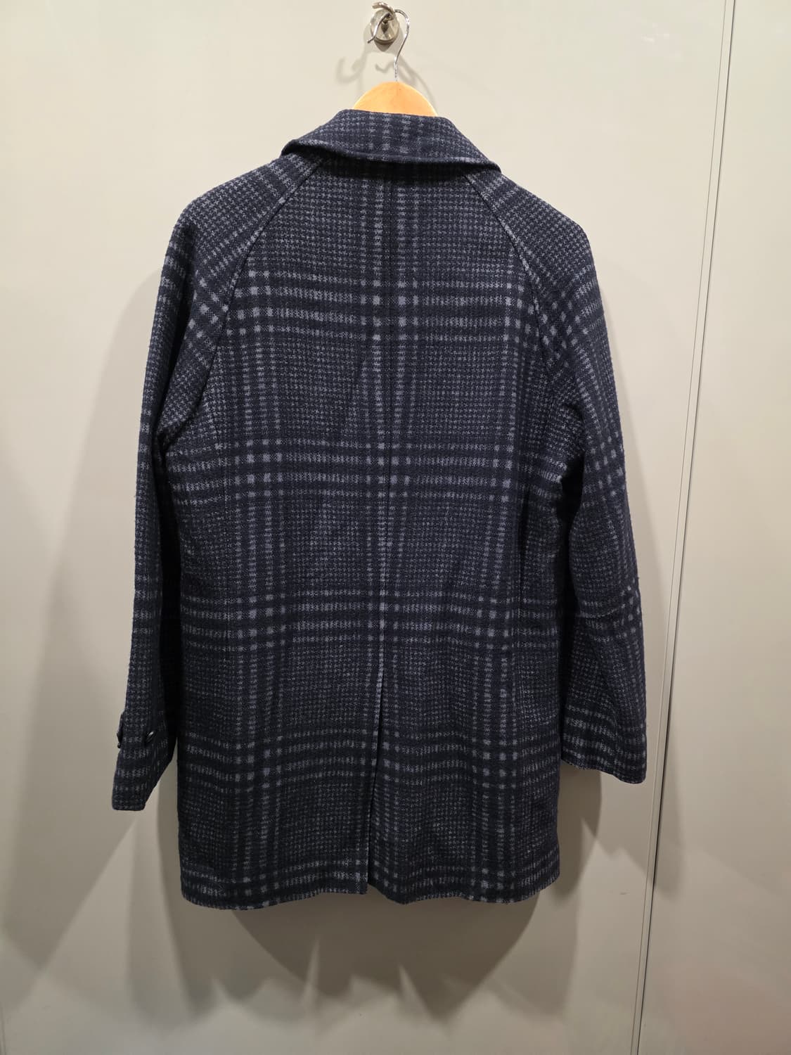 ANGELCO 이태리 체크 울코트  상품이미지2