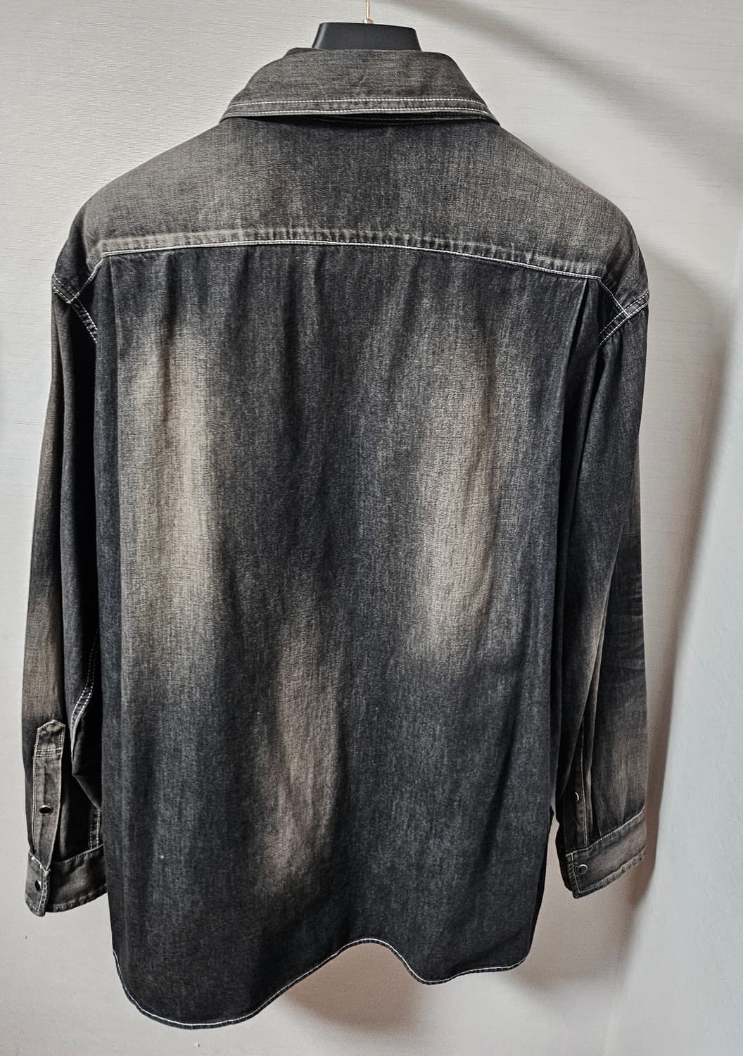 메종 미하라 야스히로 더블 레이어드 데님 셔츠 상품이미지2