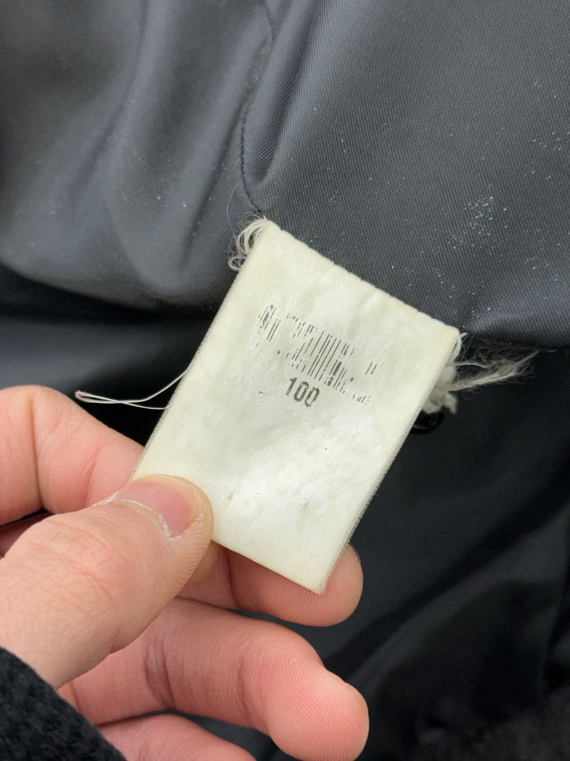 이브 생로랑 뿌르 옴므 다크 그레이 을 블루종 자켓 상품이미지9