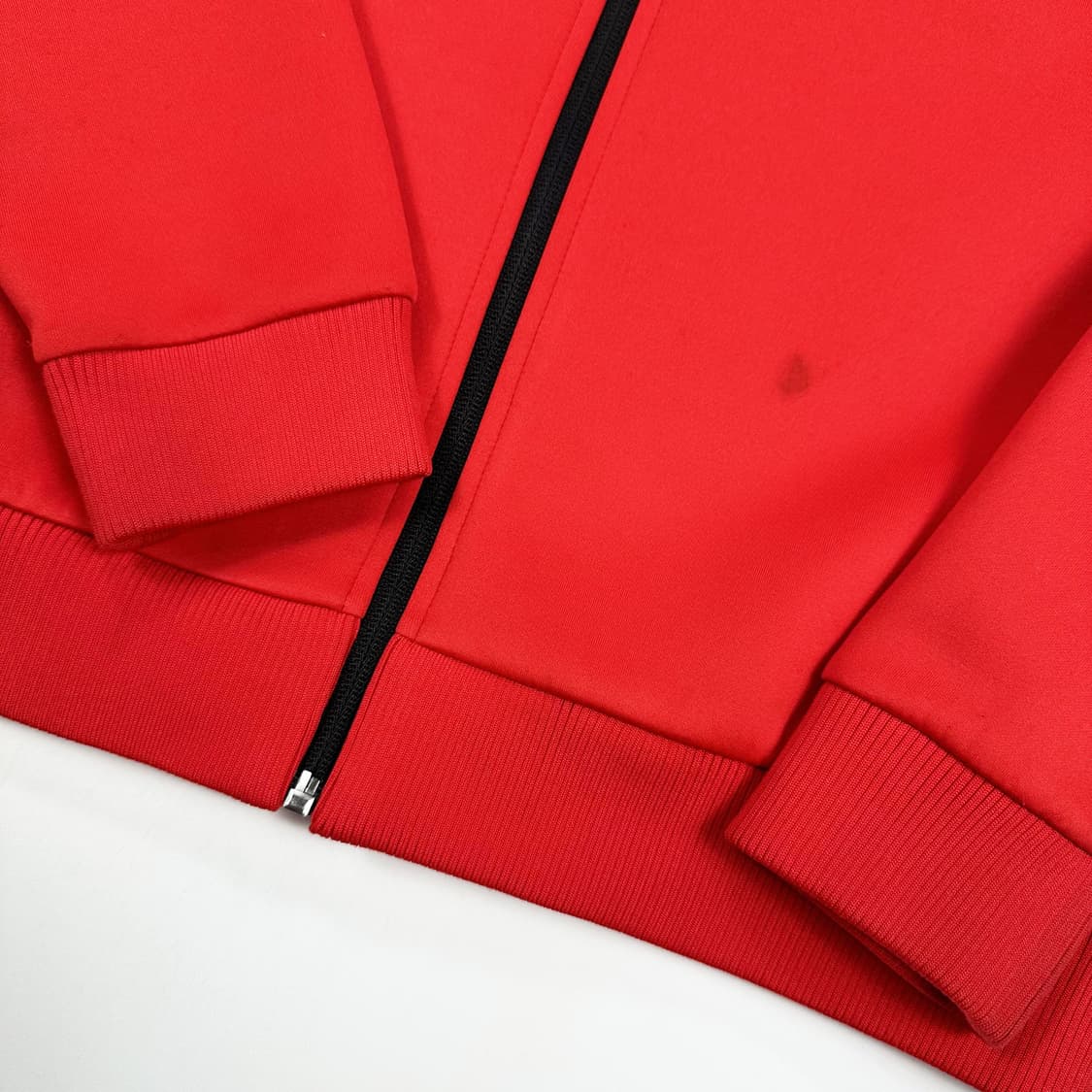 데상트 트레이닝 레드 트랙탑 져지 (M) 상품이미지5