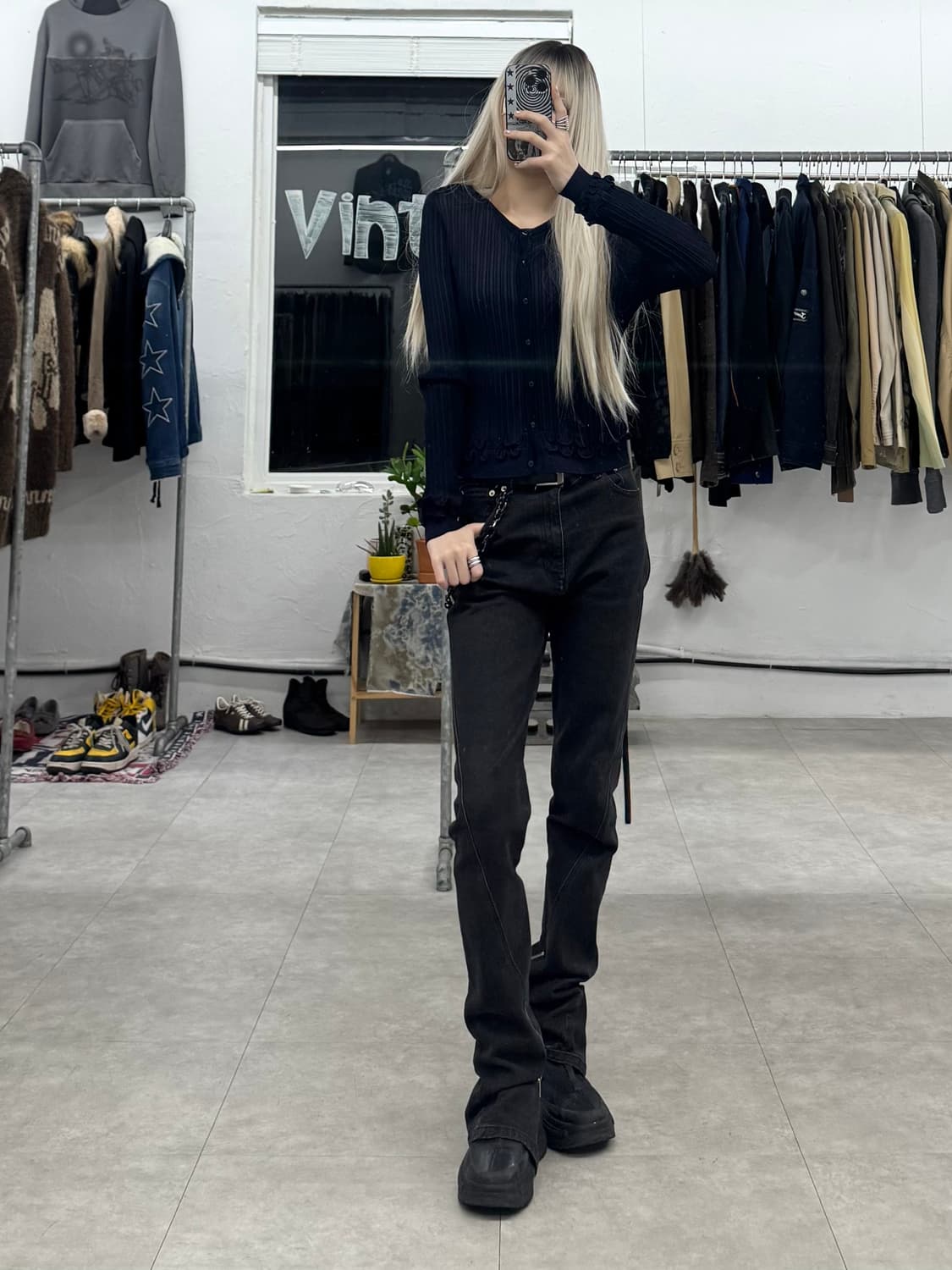 Epoca 롤링 러플 가디건 상품이미지8