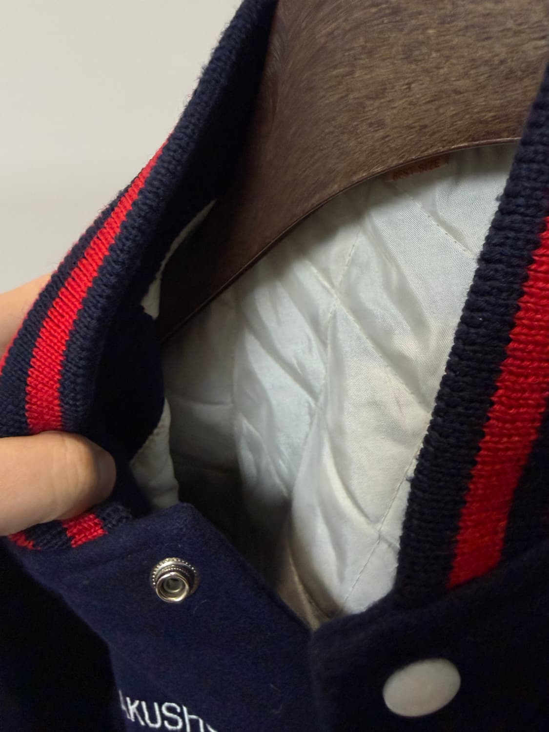 (M) 90s village stone 빌리지 스톤 바시티 자켓 상품이미지5